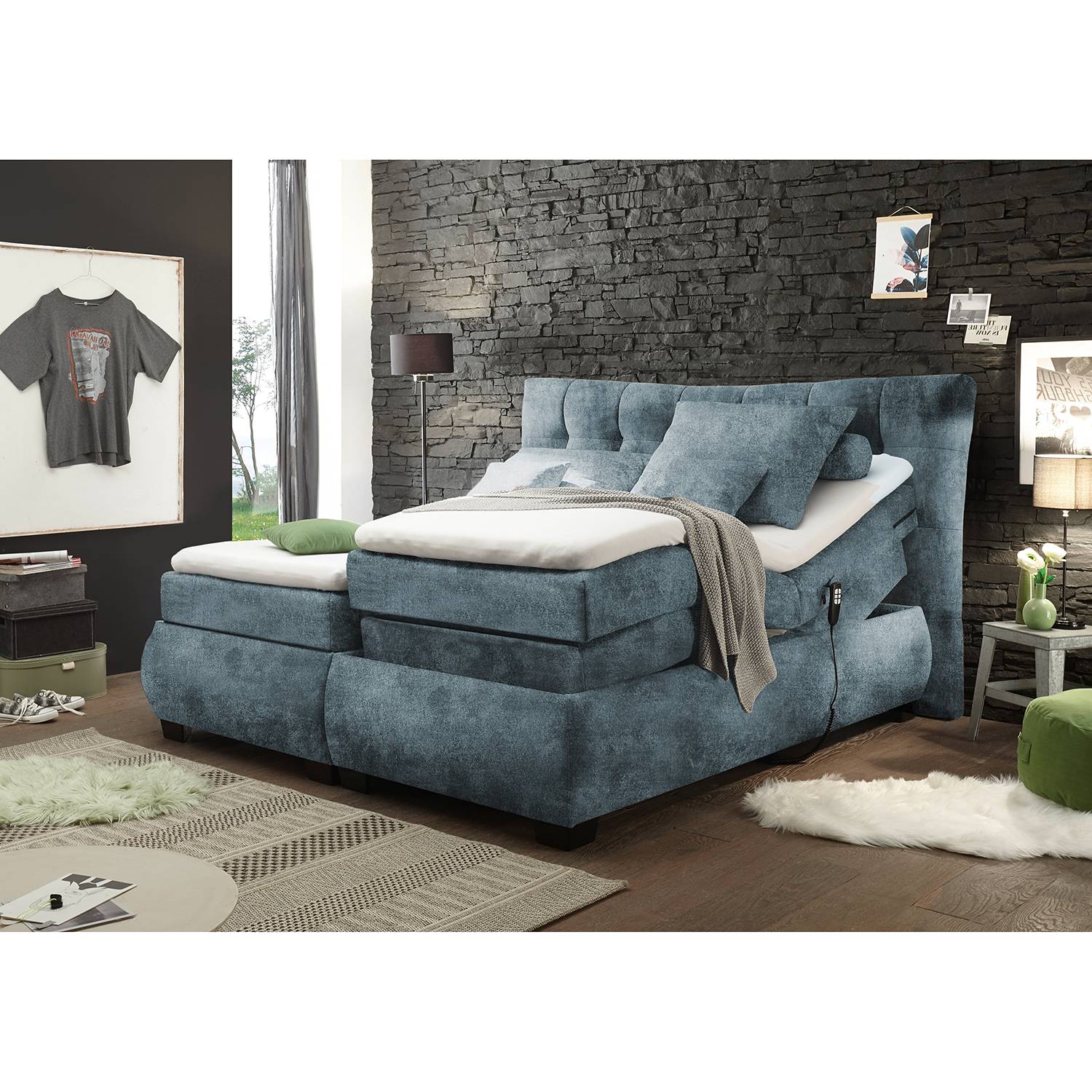 Lit boxspring Damville