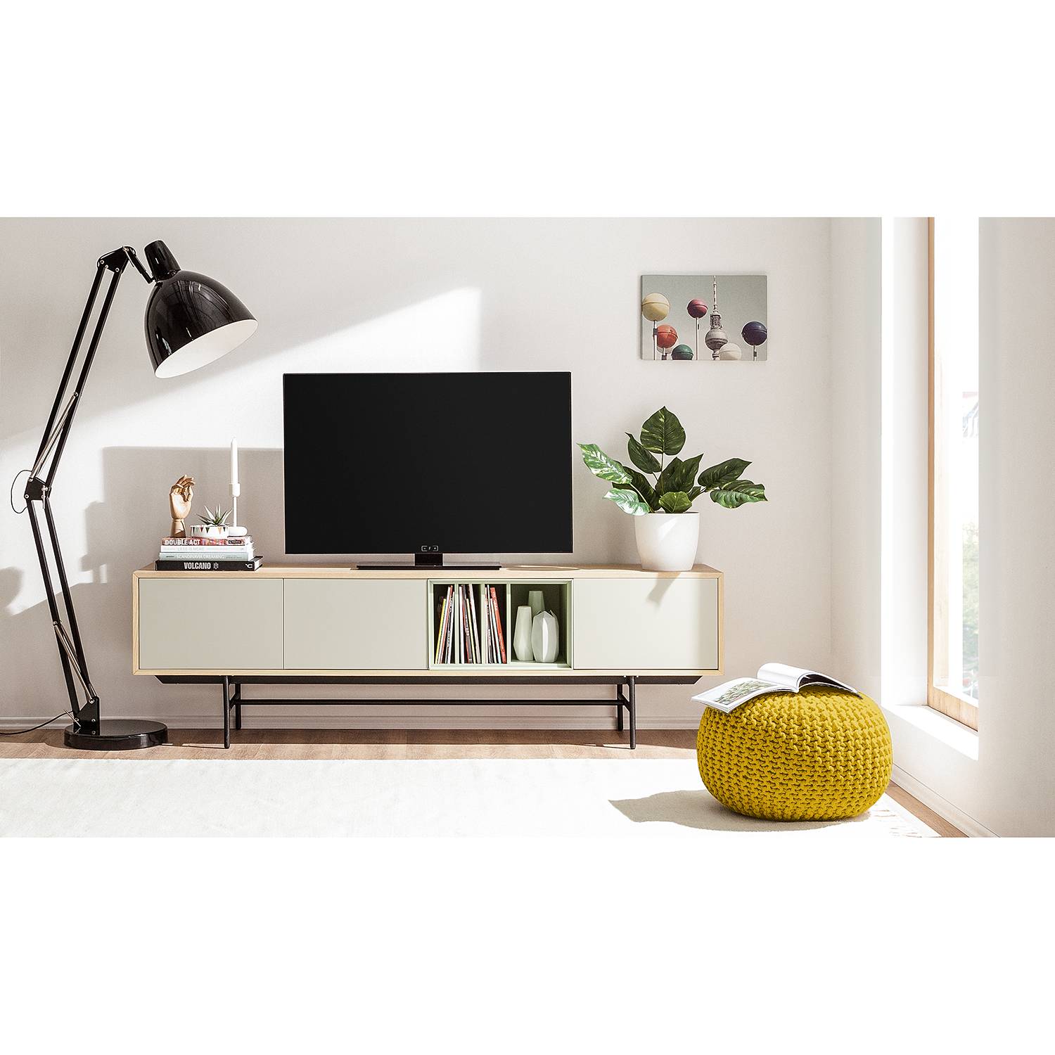 Pouf tricot Edson
