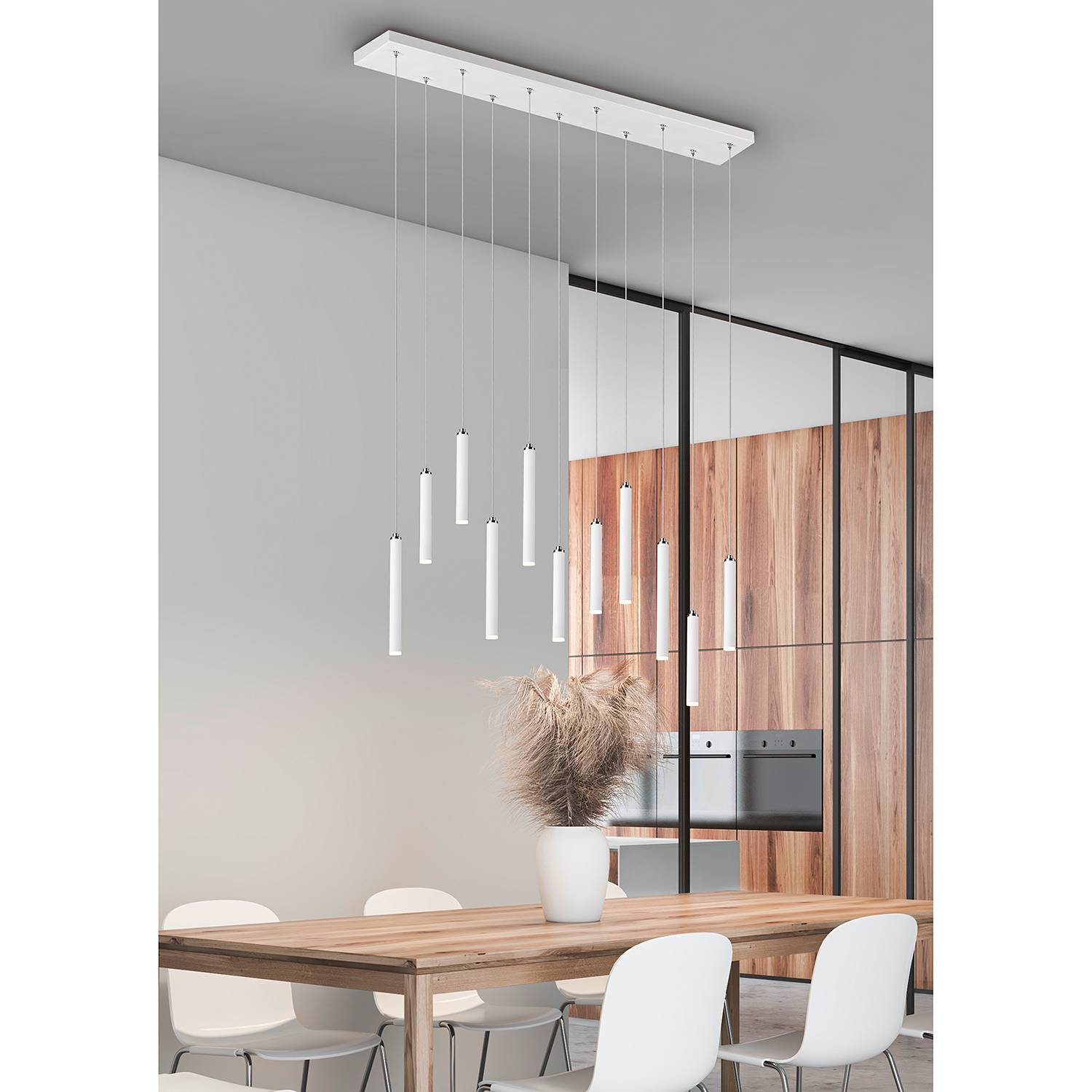 Home24 LED-hanglamp Tubular I, Trio