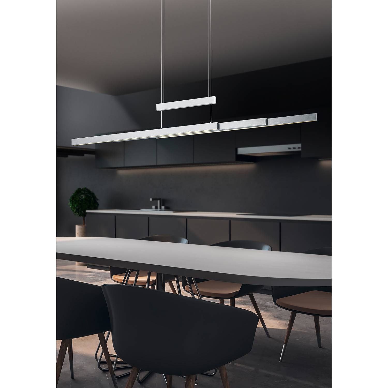 Home24 LED-hanglamp Trajan I, Trio