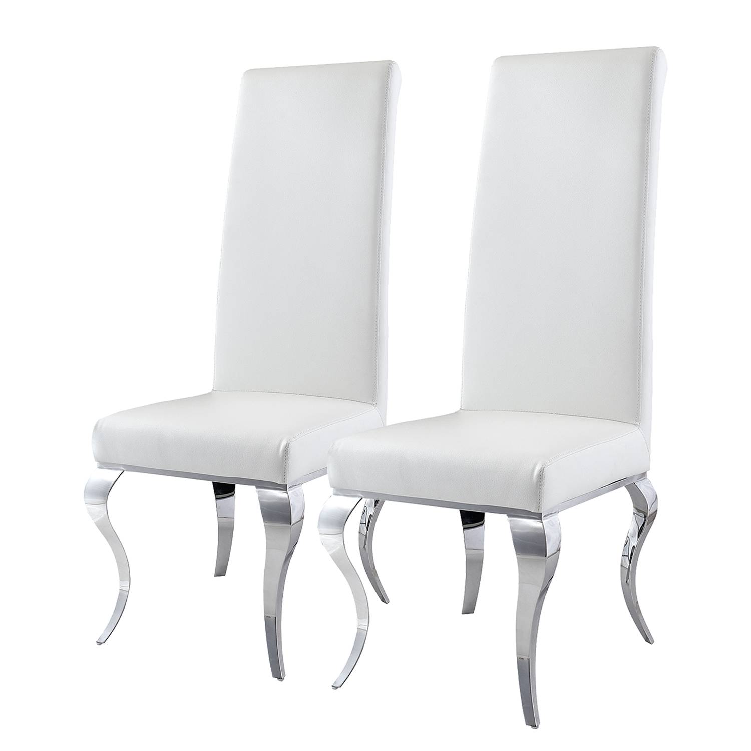 Chaise capitonnée Jaux (lot de 2)