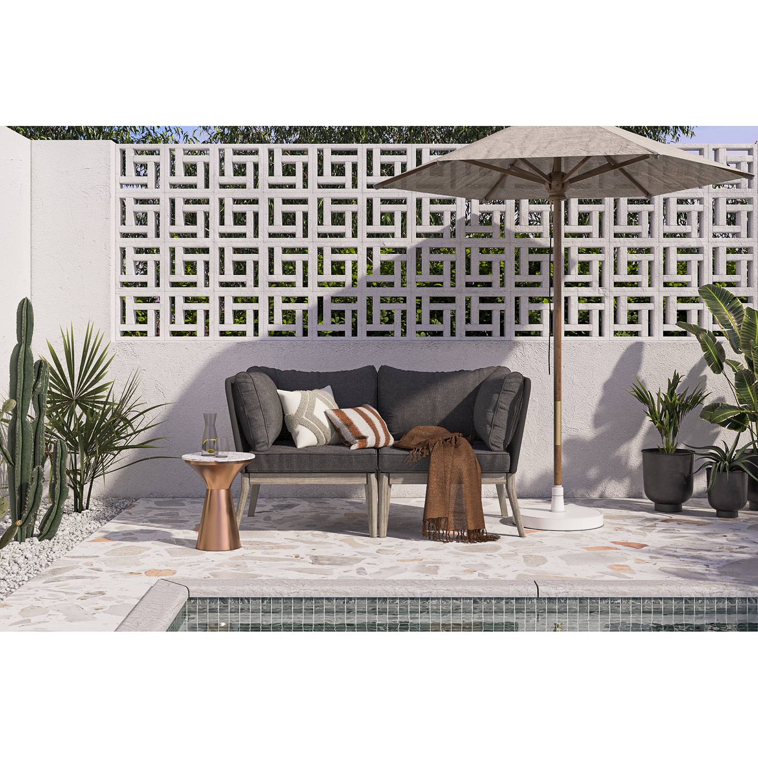 home24 Loungegruppe Fifo (2-teilig)