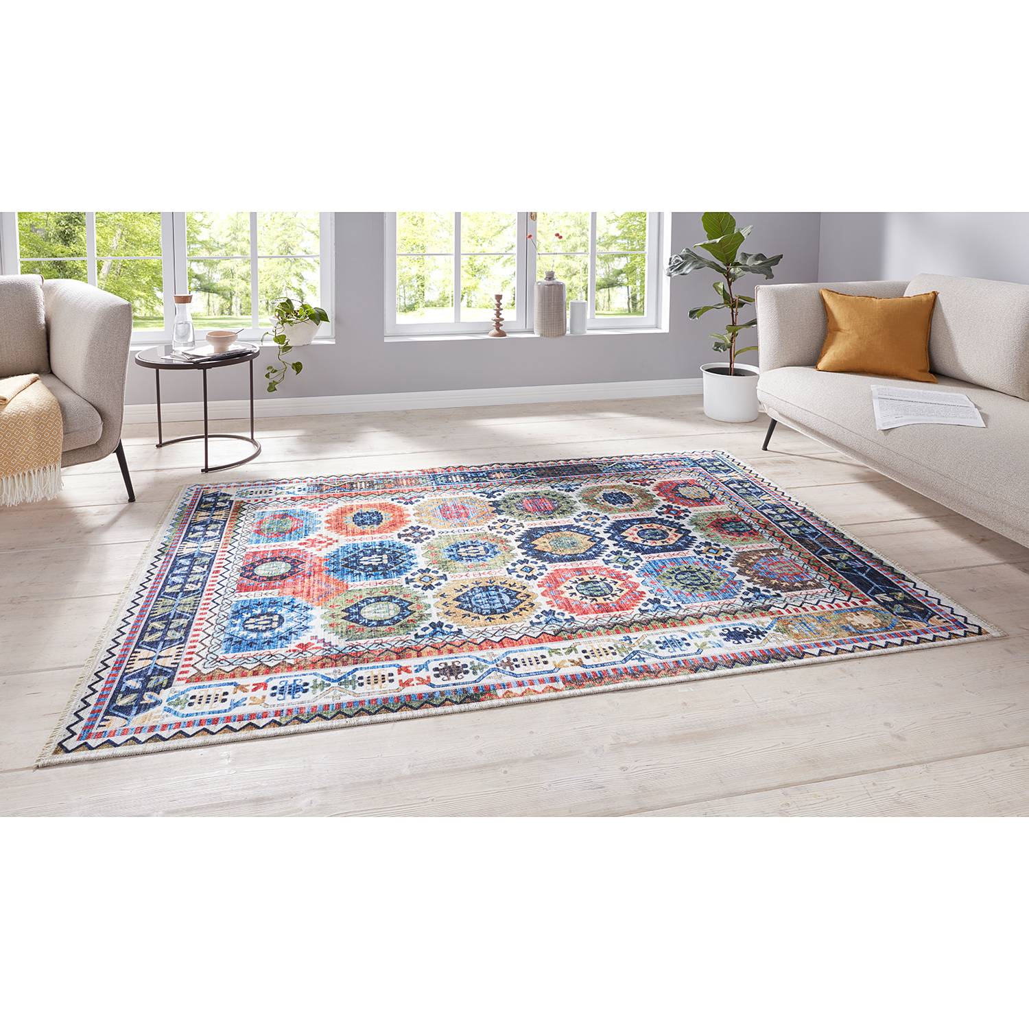 home24 Teppich Kilim Masin