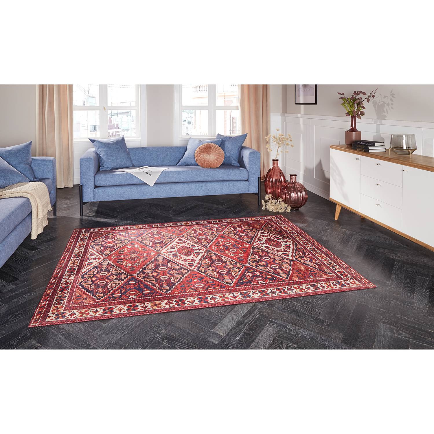 home24 Teppich Afghan Kelim I