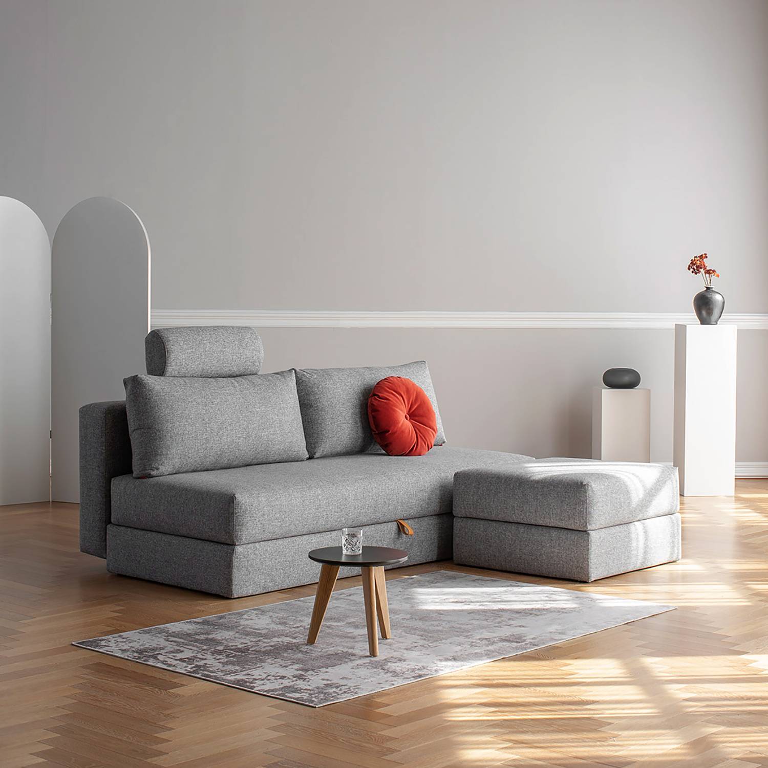 home24 Polsterhocker Cornila