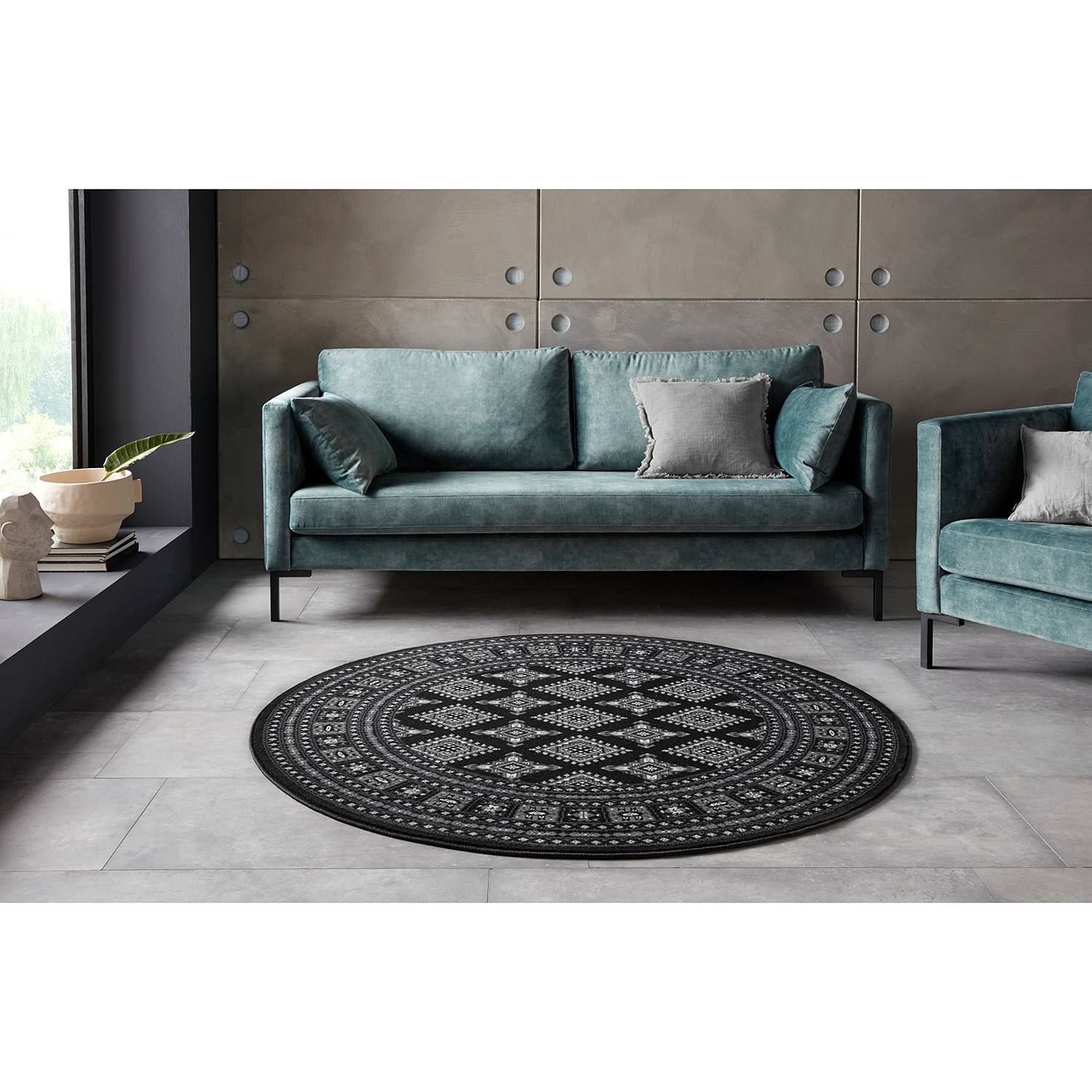 home24 Kurzflorteppich Sao Buchara II