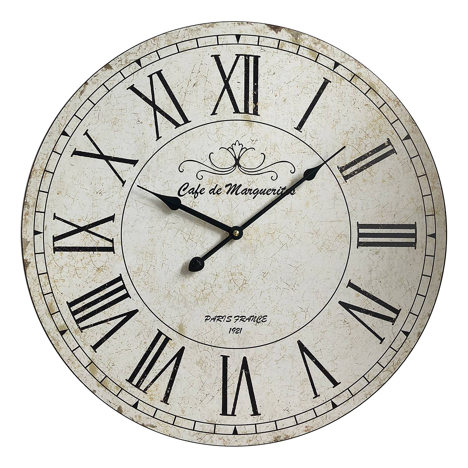 WANDUHR FUNK-WANDUHR BAHNHOFSUHR KÜCHENUHR TECHNOLINE WT 8970 30 cm METALL eBa
