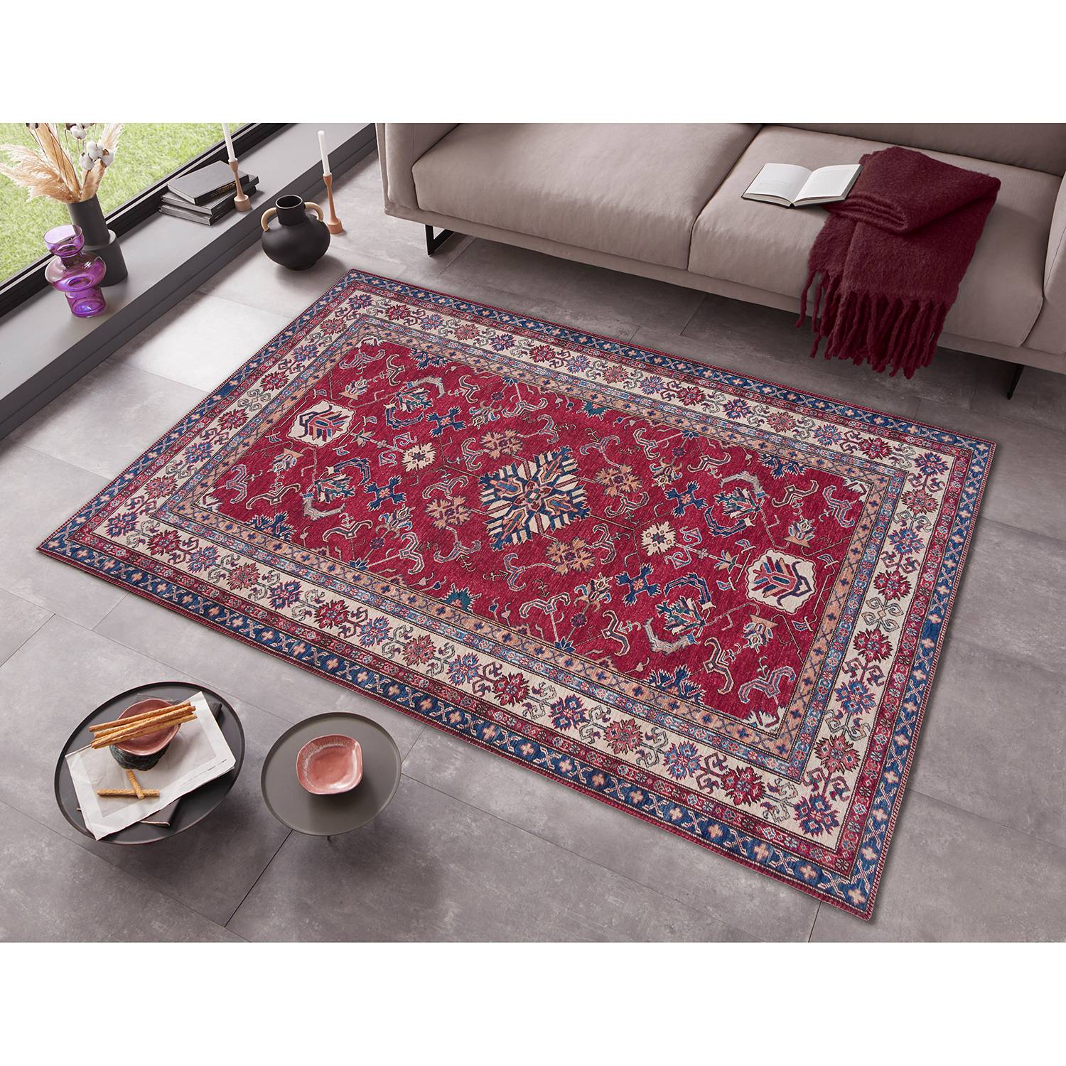home24 Kurzflorteppich Maschad Orkun
