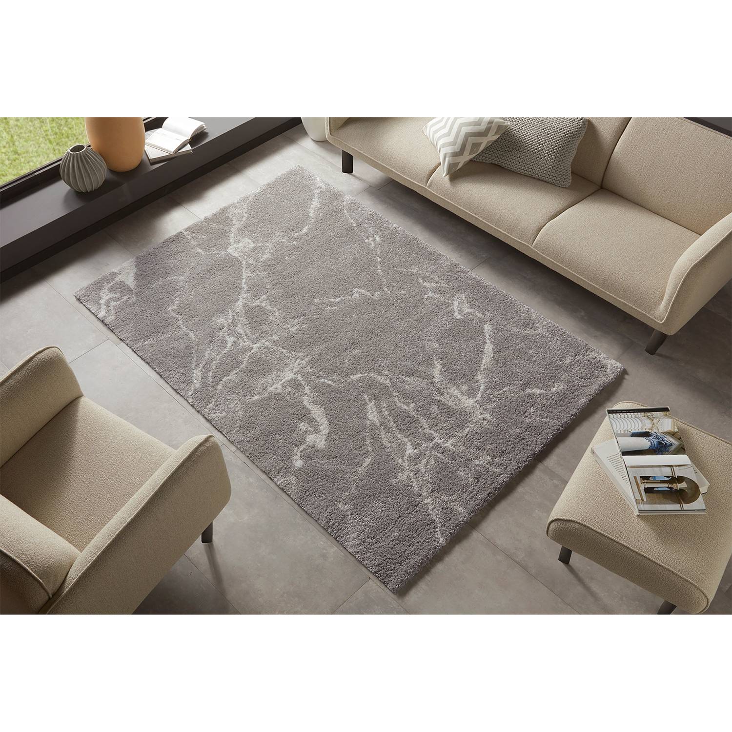 Tapis épais Mayrin I