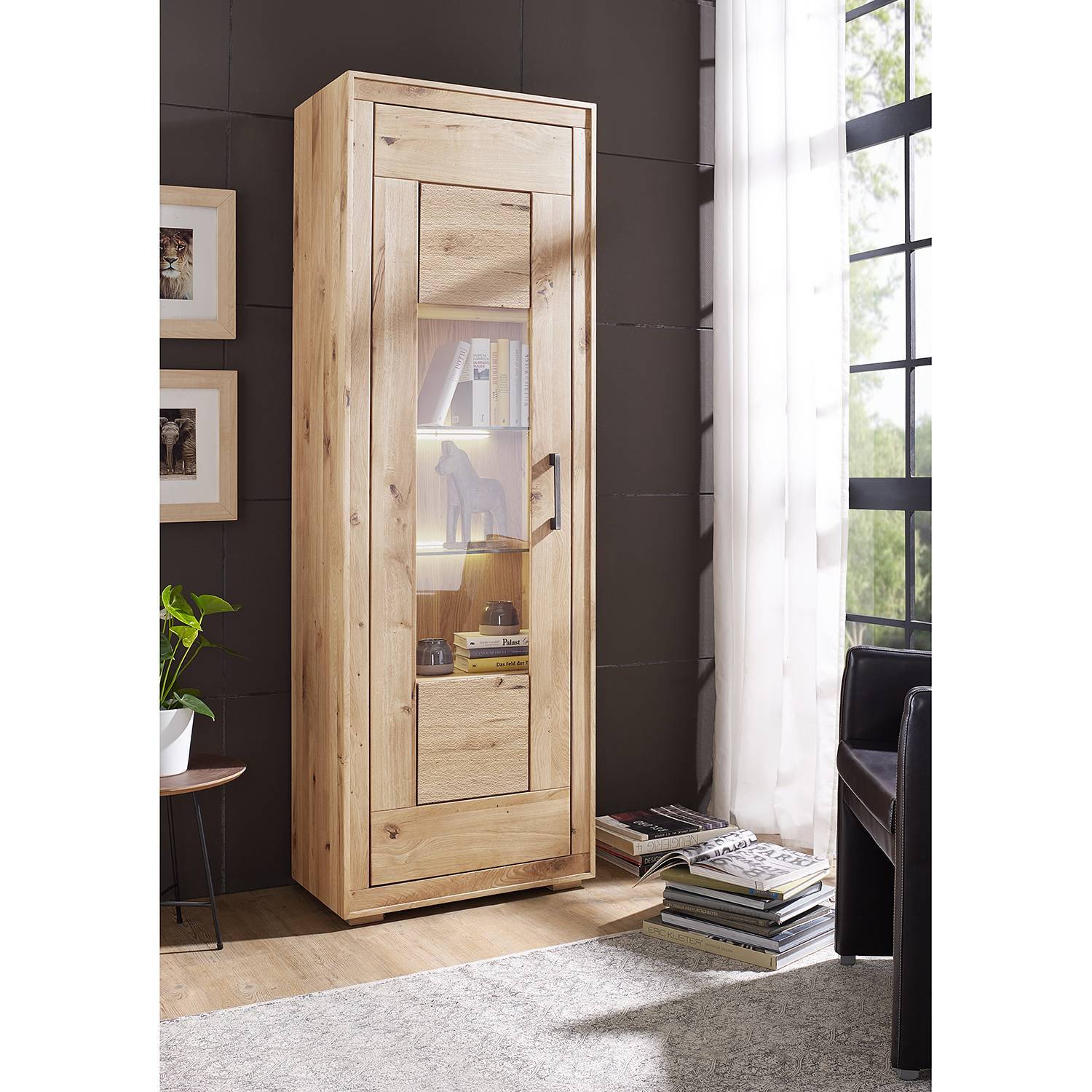 home24 Vitrinenschrank Juillan