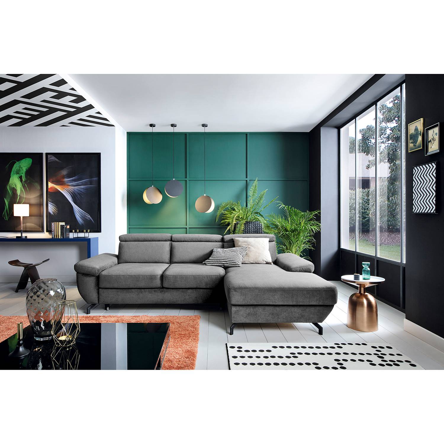 home24 Ecksofa Cussay
