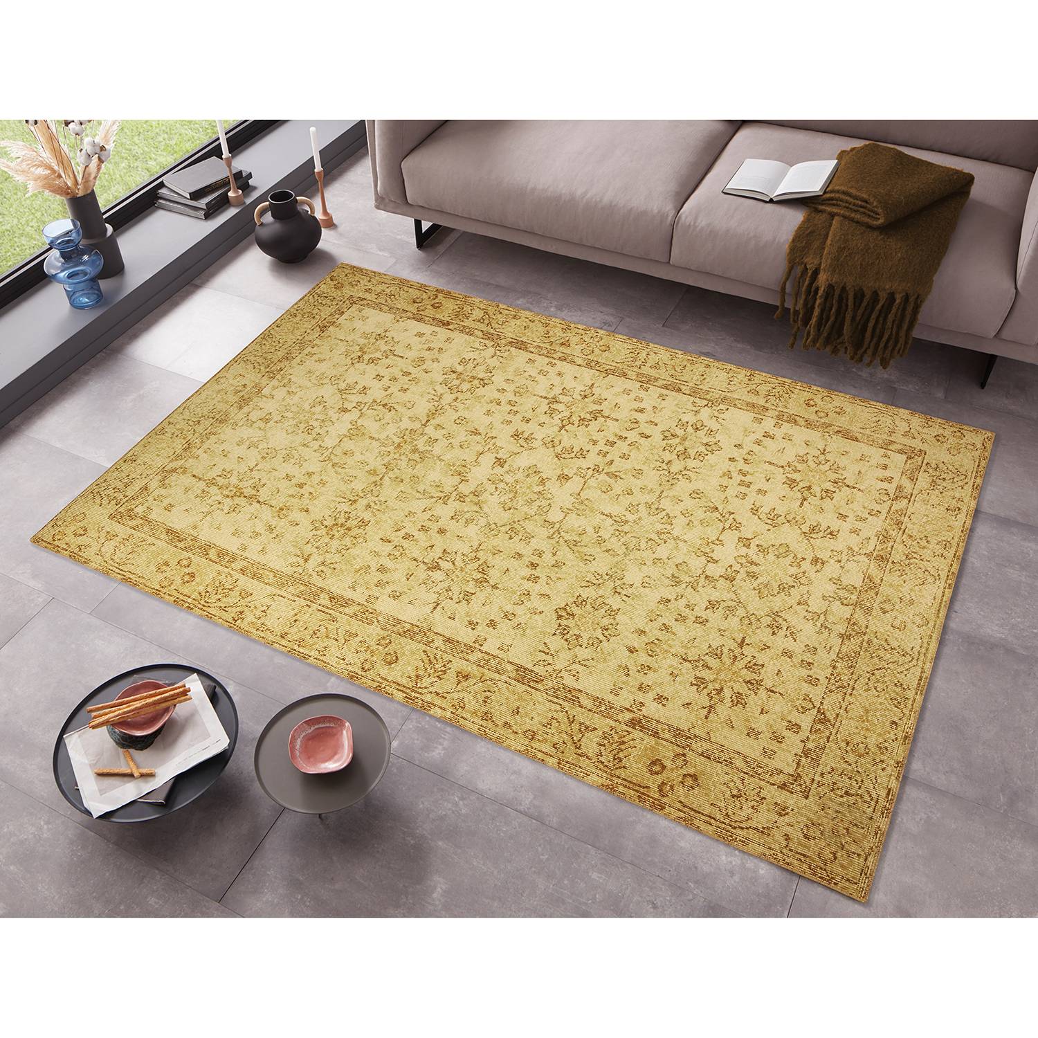 home24 Kurzflorteppich Obterre