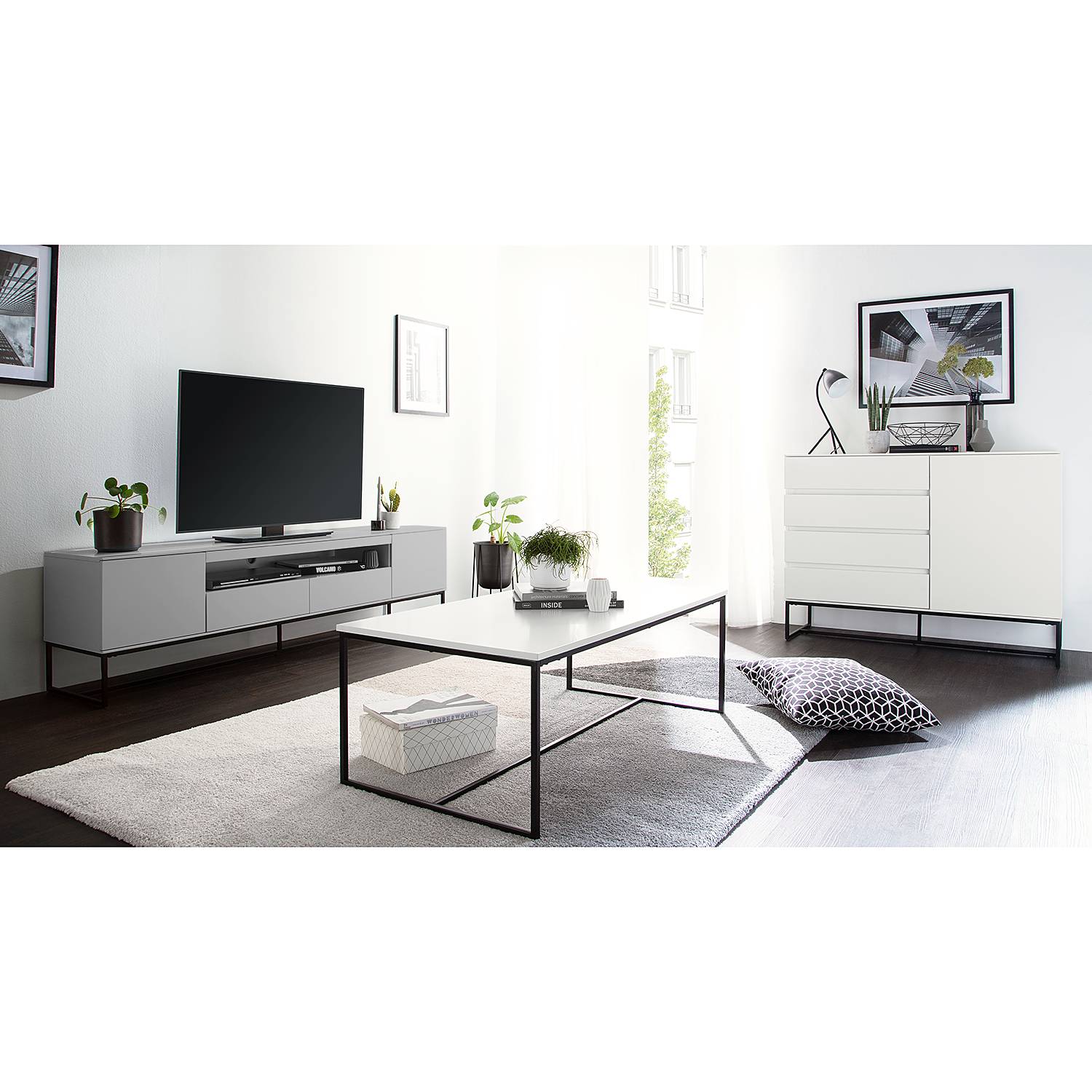 home24 TV-Lowboard Zaddy II