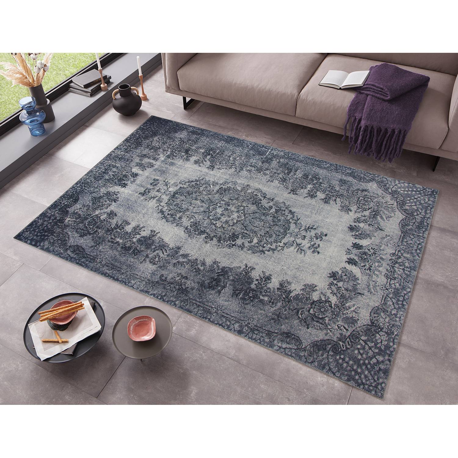 home24 Kurzflorteppich Lesquin