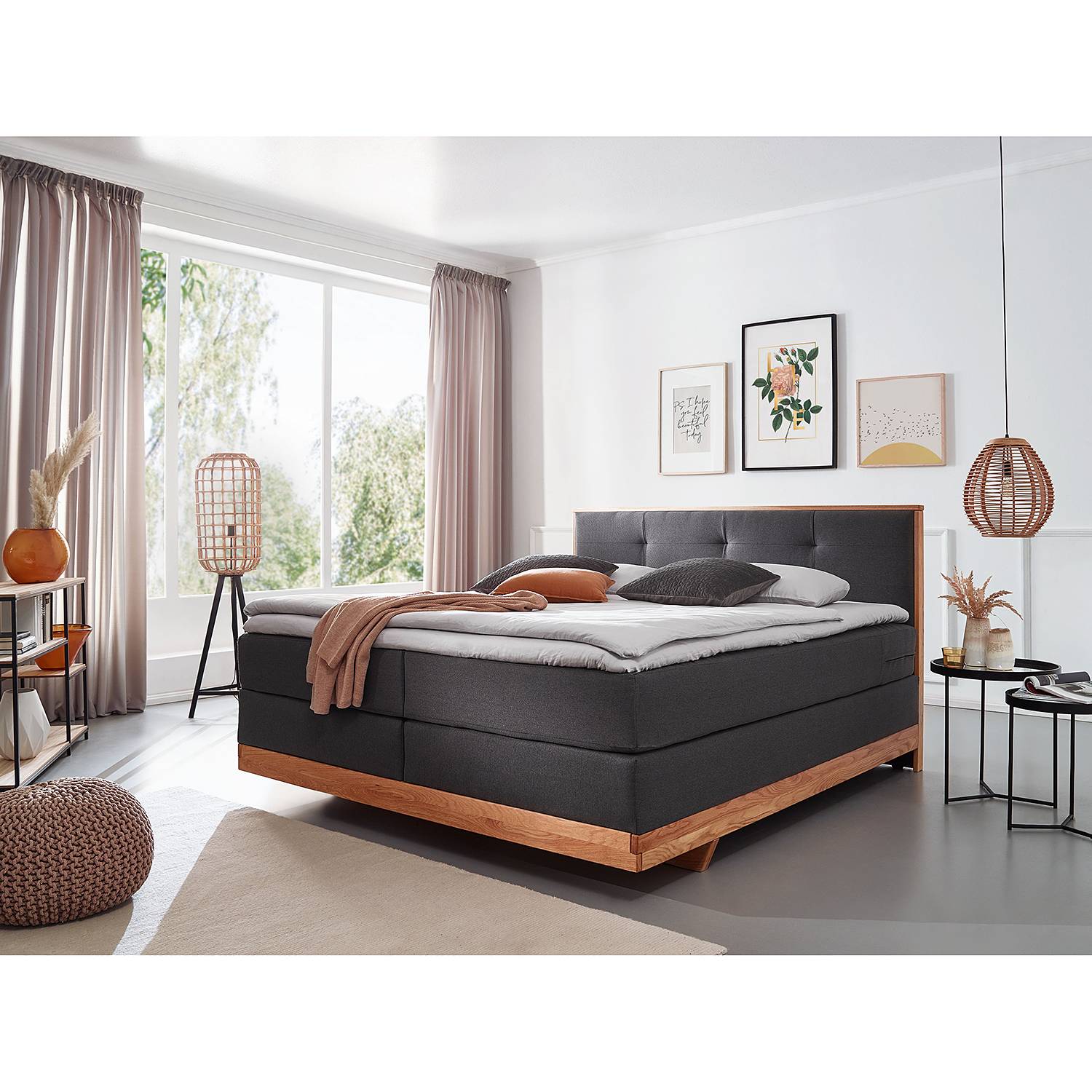 home24 Boxspringbett Montfort