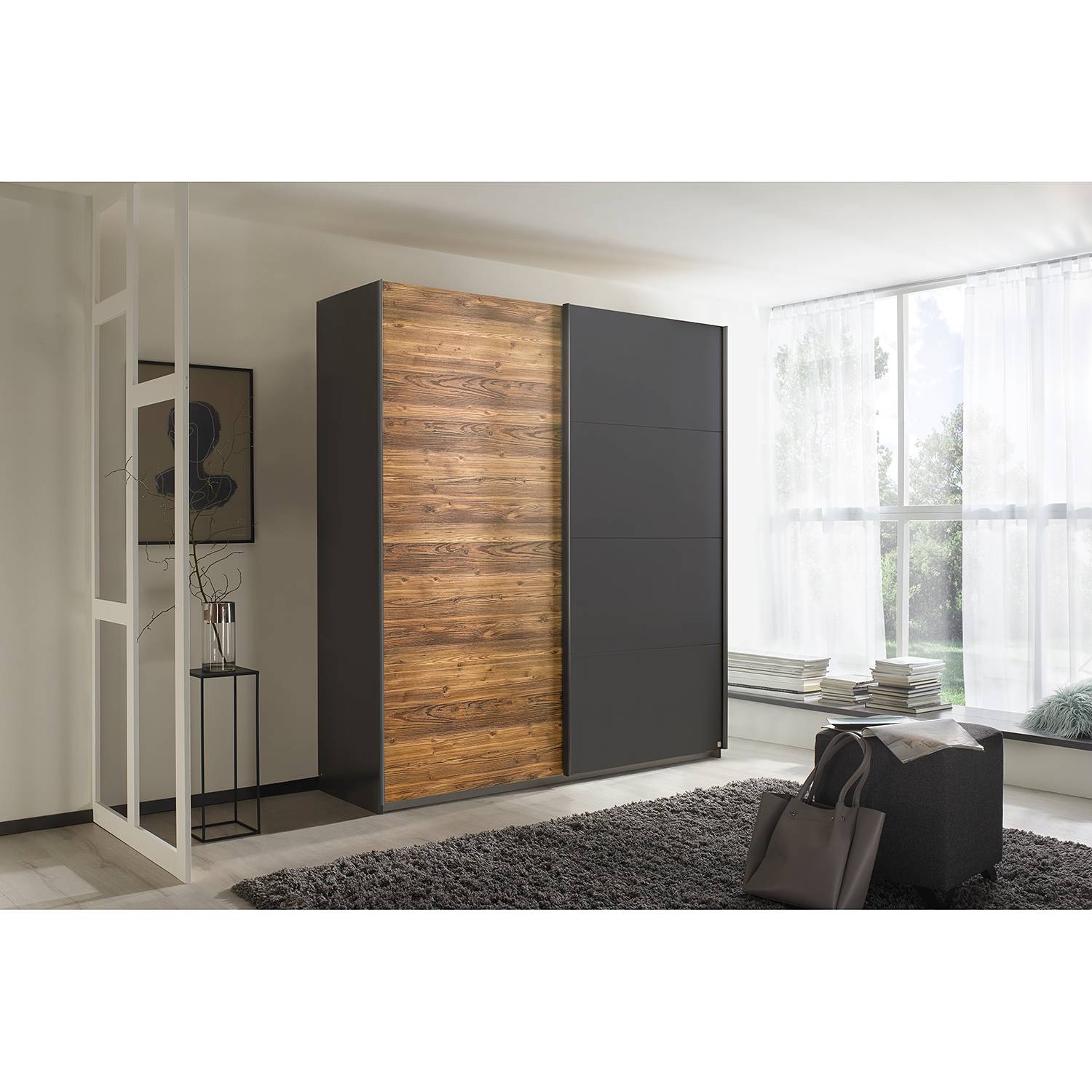 home24 Schwebetürenschrank Bangkok I