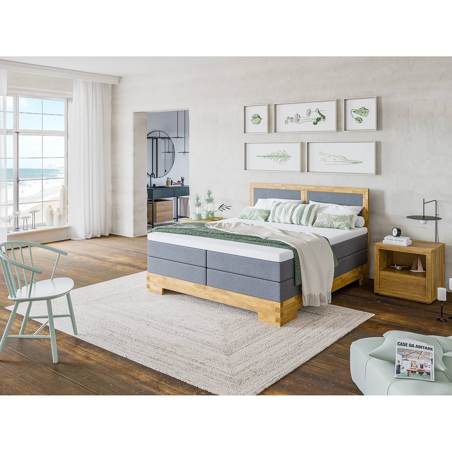 Lit boxspring Amal