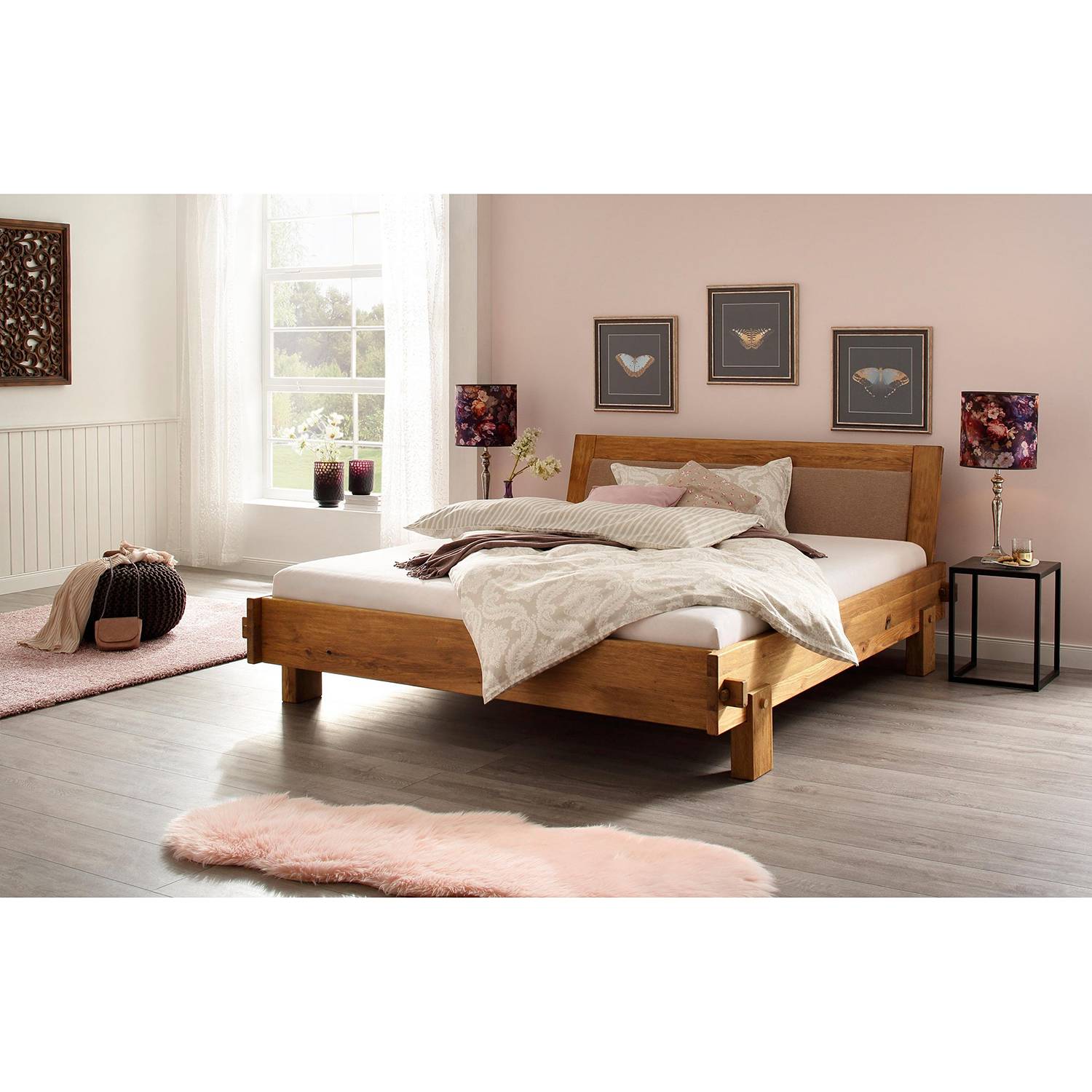 Lit en bois massif Saint Davids
