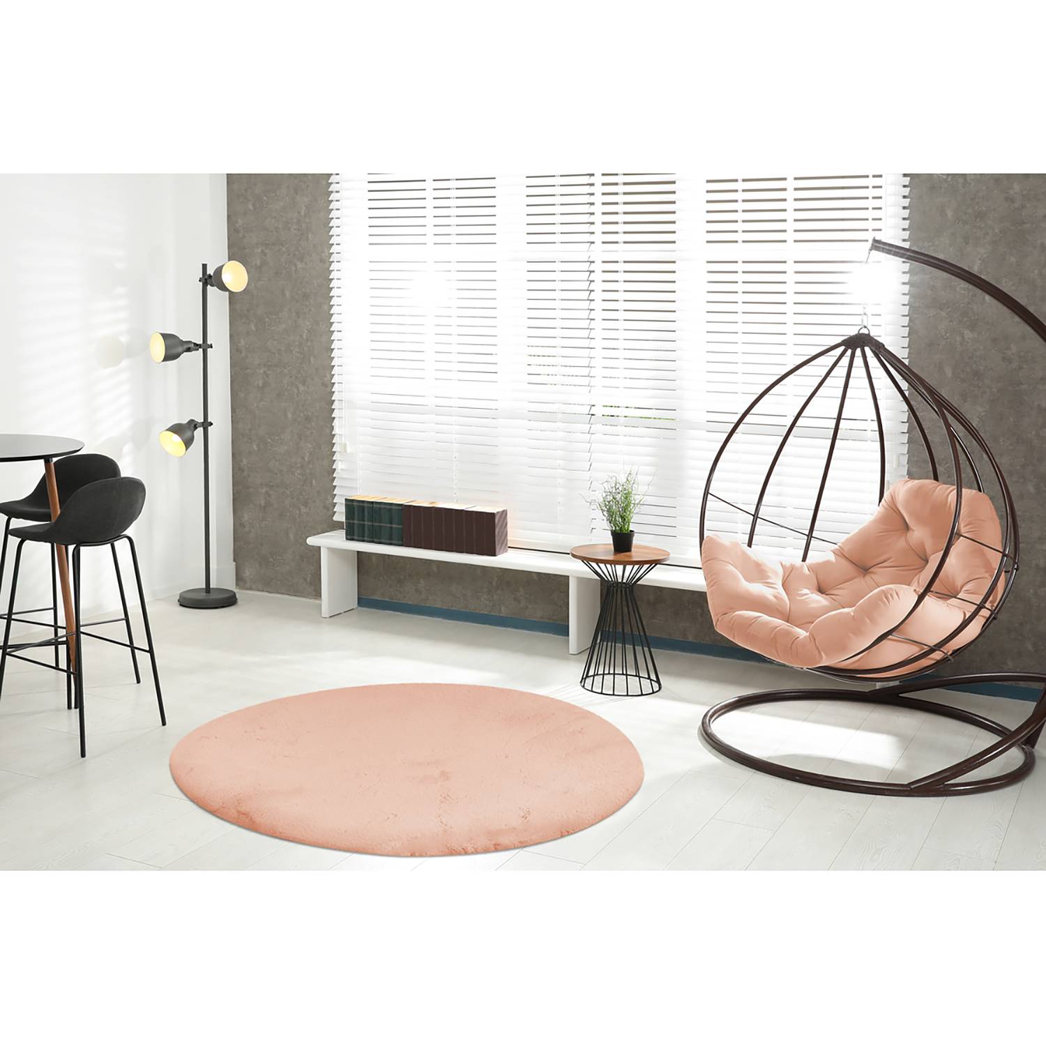 Tapis épais Rabbit Light 500 Rond