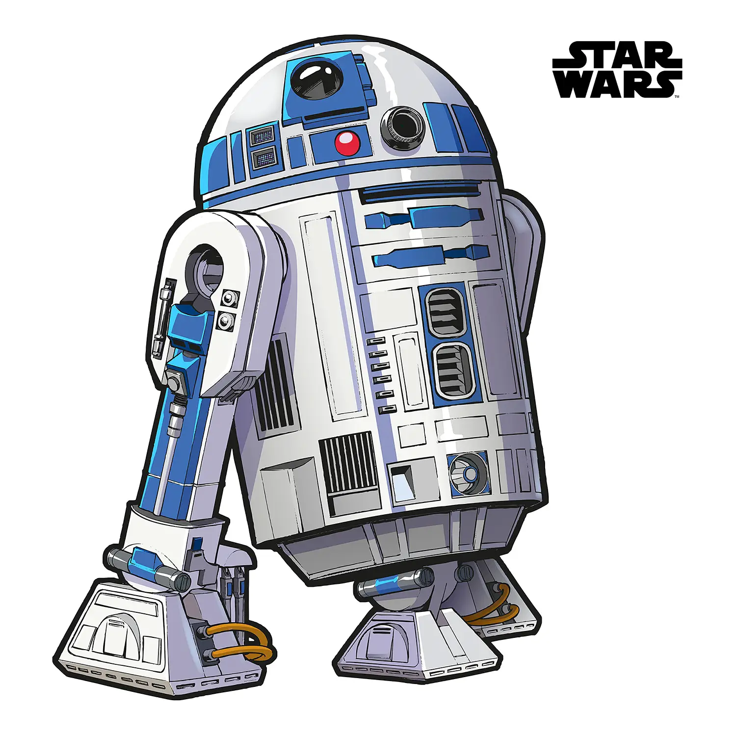 Vlies Fototapete Star XXL Wars R2D2