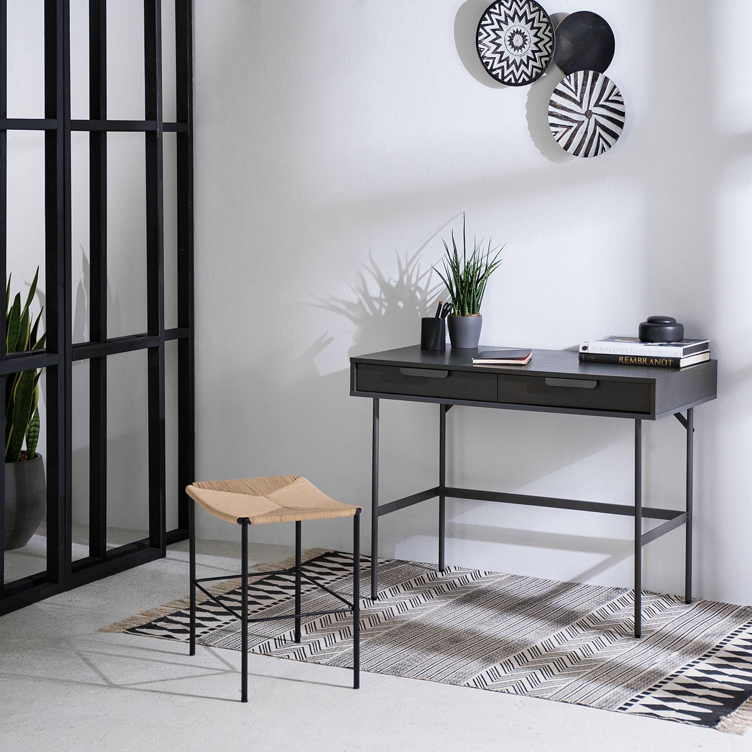 home24 Schreibtisch Vosu