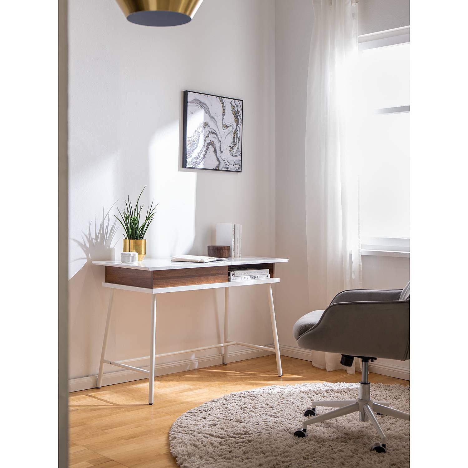 home24 Schreibtisch Paide