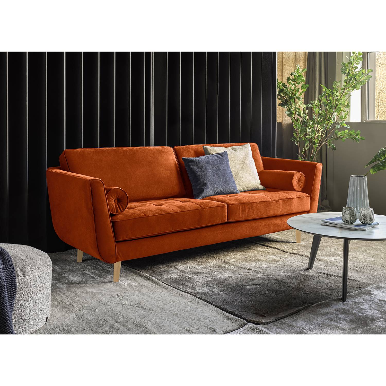 home24 Sofa Vieux Lyon (3-Sitzer)