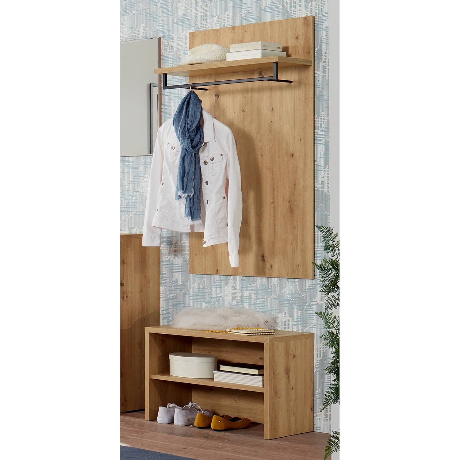 home24 Garderobenset Dondas IV (2-teilig)