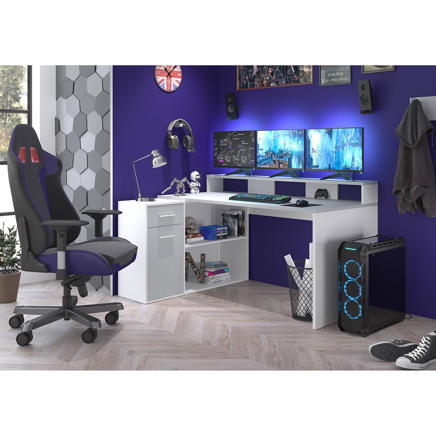 Image of Bureau d’angle Gamer 000000001000260253