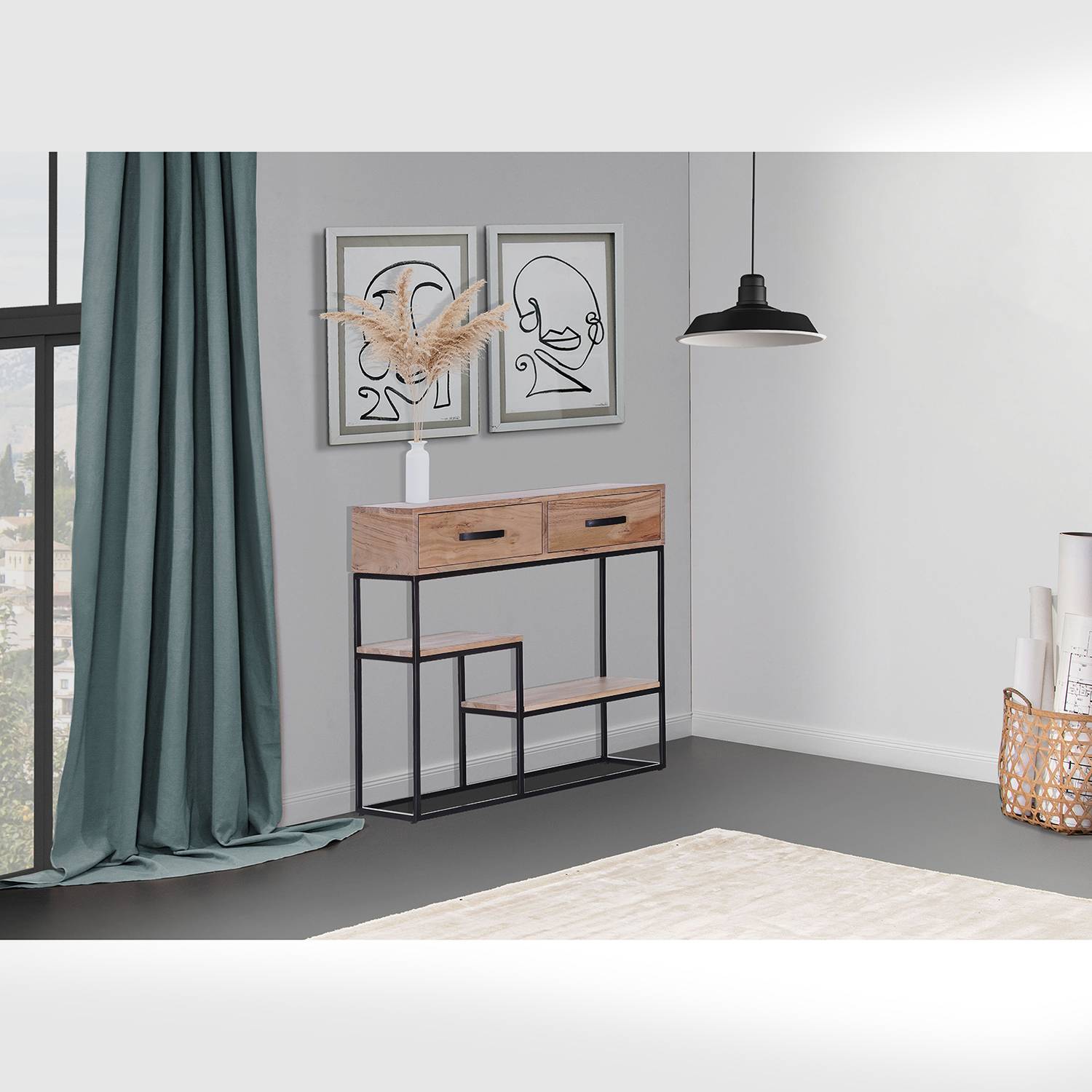 home24 Konsolentisch Fenay II