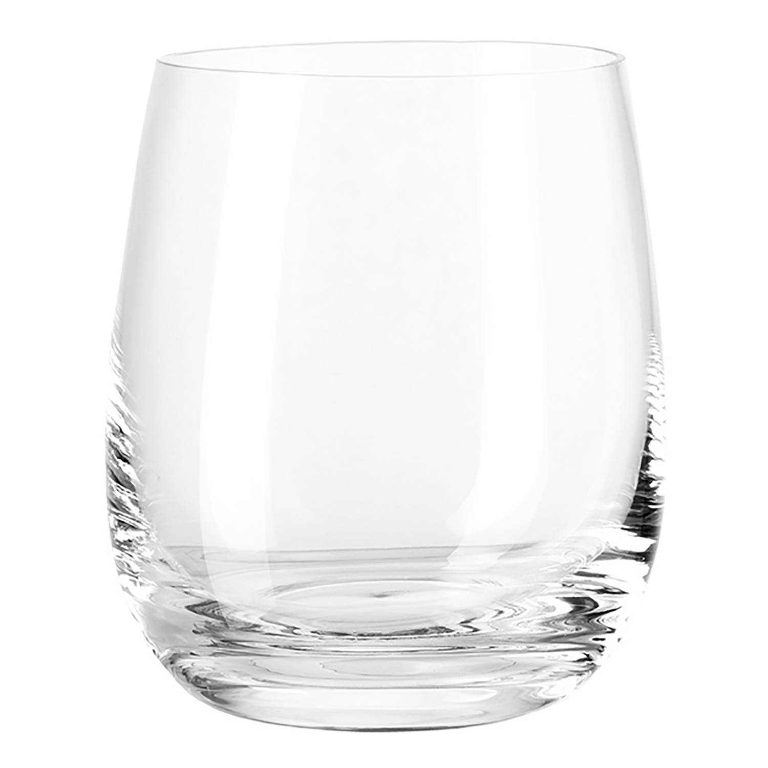 Lot De 6 Verres En Acrylique Bleu Fashion Ocean - 300 Ml, Rayures Verticales, Lavable Au Lave-vaisselle