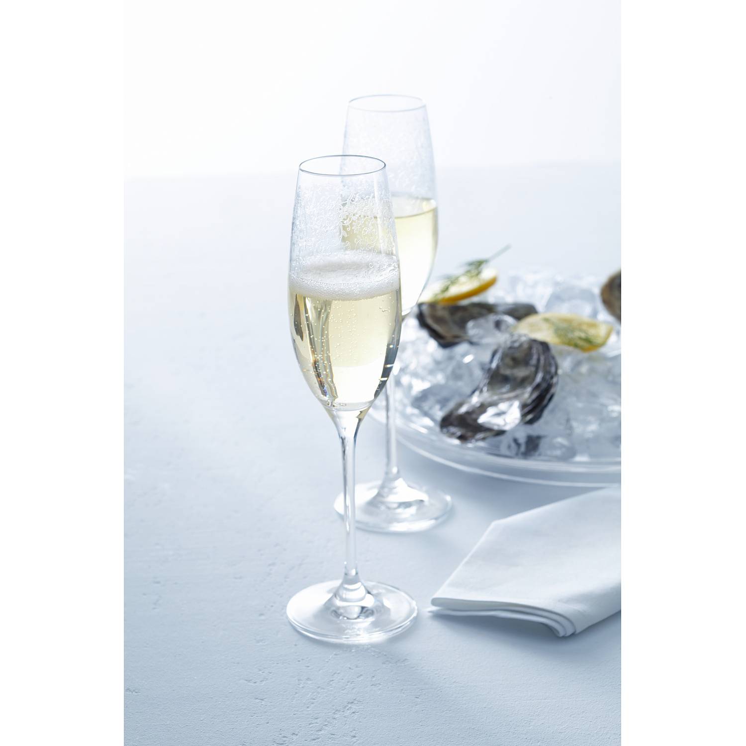 Image of Flûtes de champagne Chateu (lot de 6) 000000001000263078
