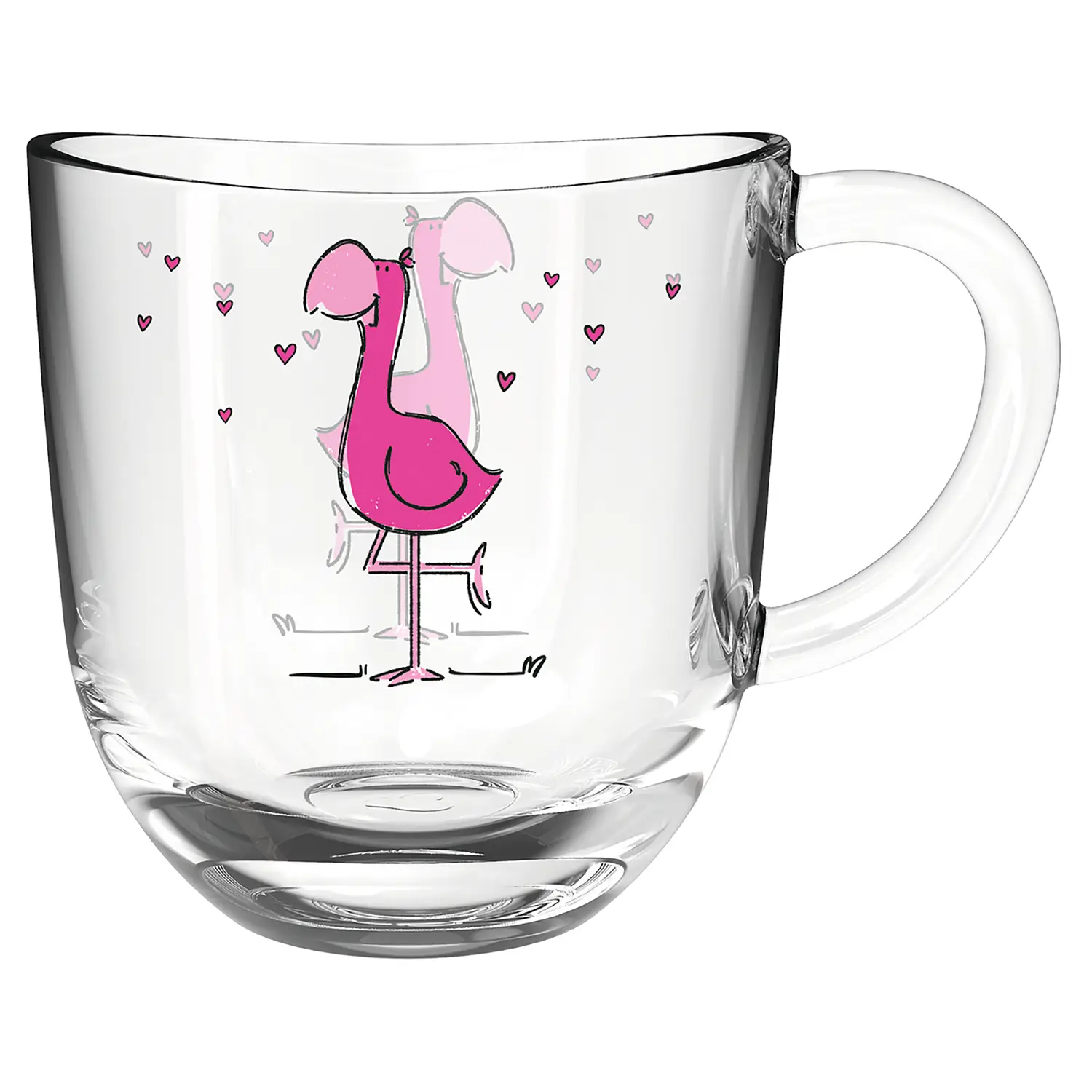 (6er-Set) Bambini Tasse Flamingo