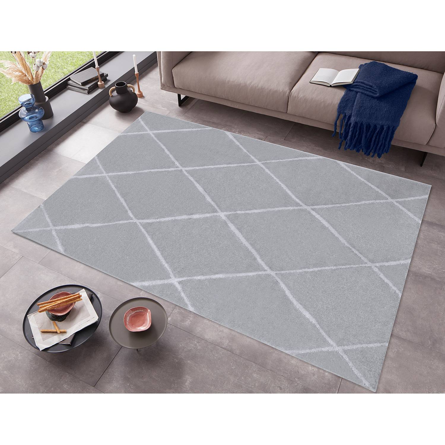 home24 Kurzflorteppich Stakroge