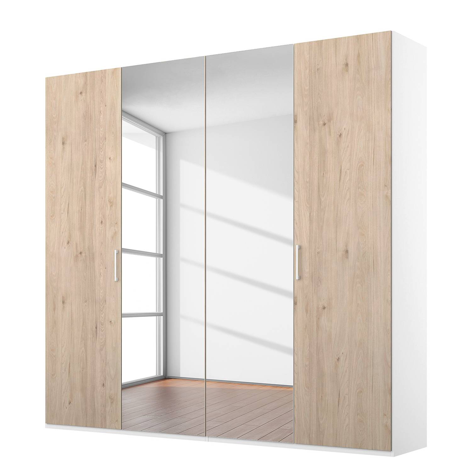 home24 Drehtürenschrank Fly I