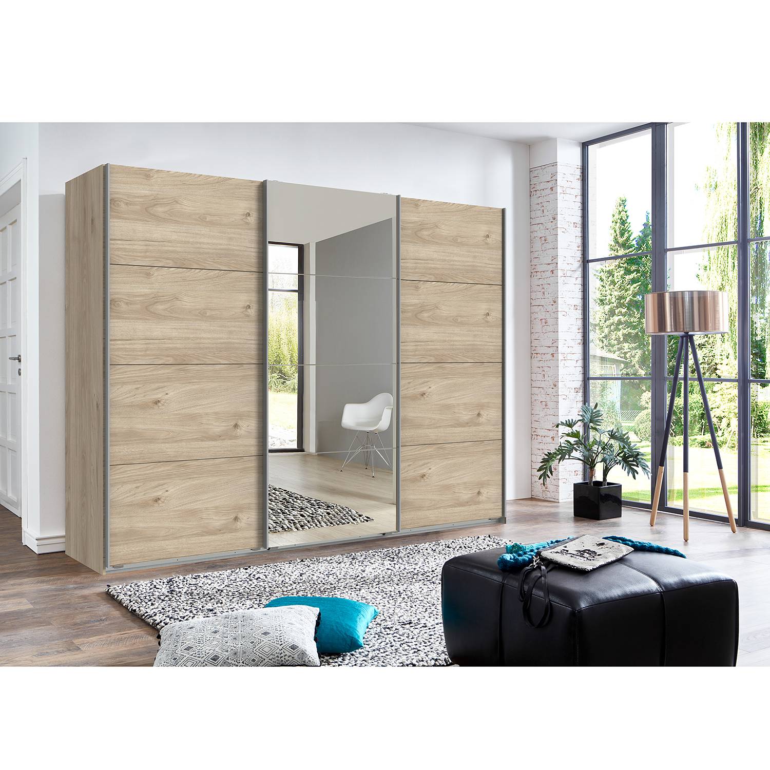 home24 Schwebetürenschrank Ernie