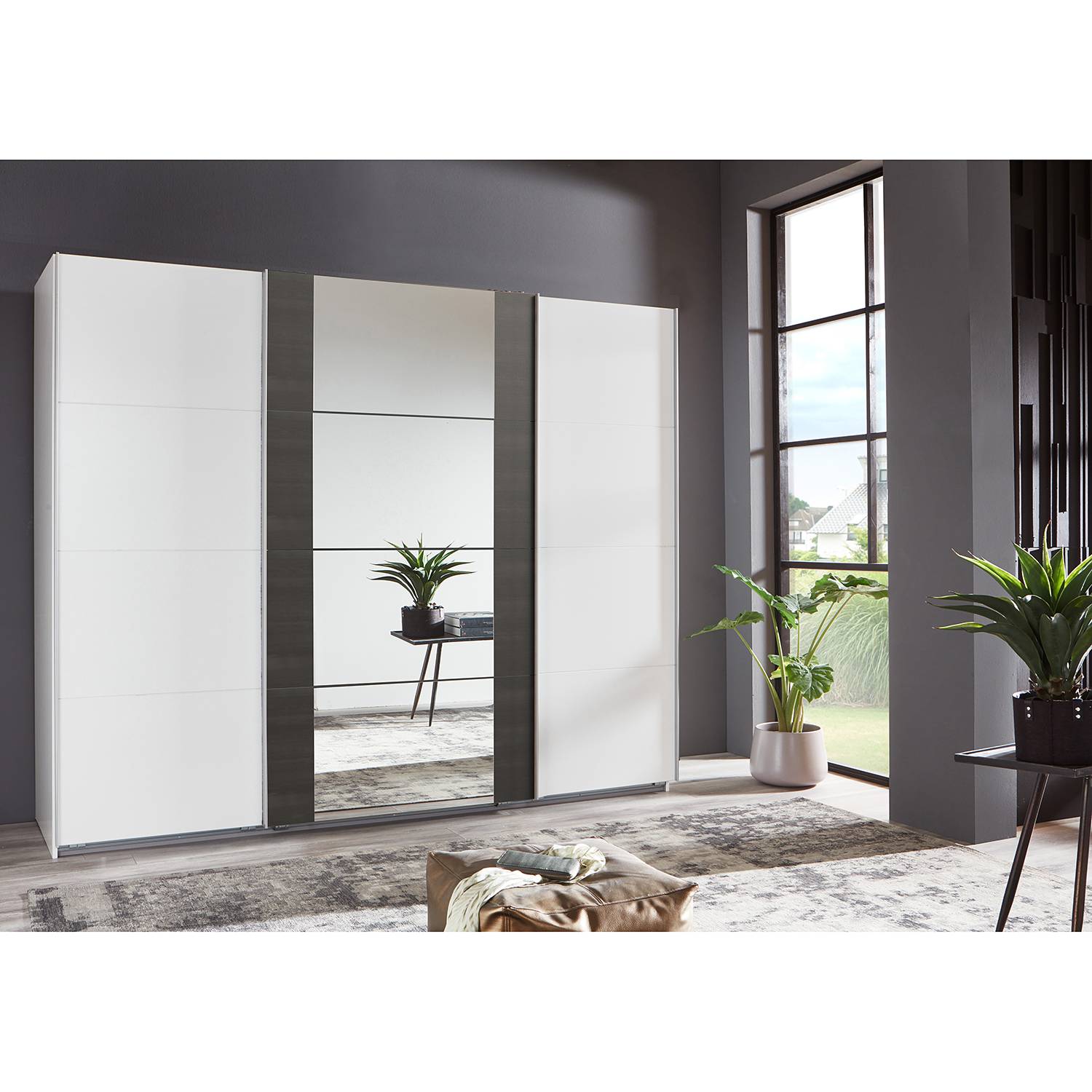 home24 Schwebetürenschrank Bern