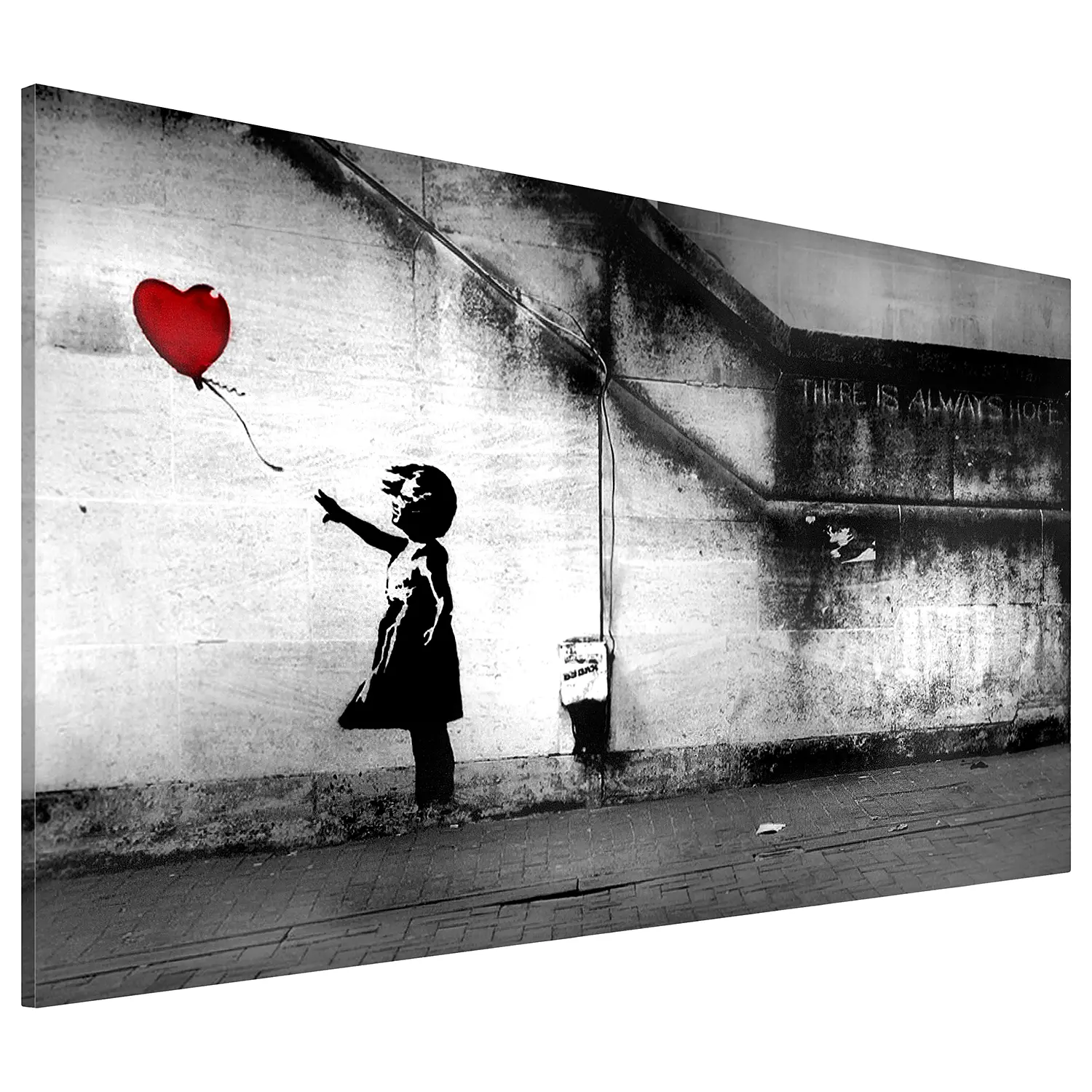 Hoffnung Wandbild (Banksy)