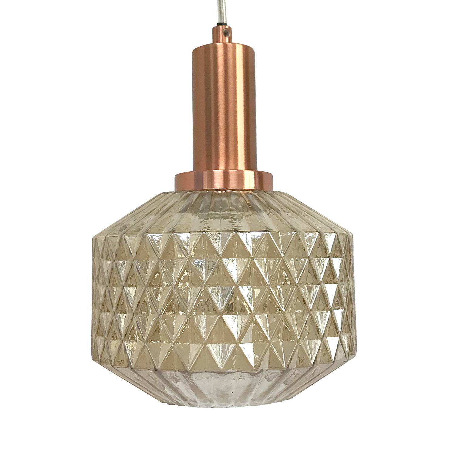 Lampadari sospensione in plastica trasparenti
