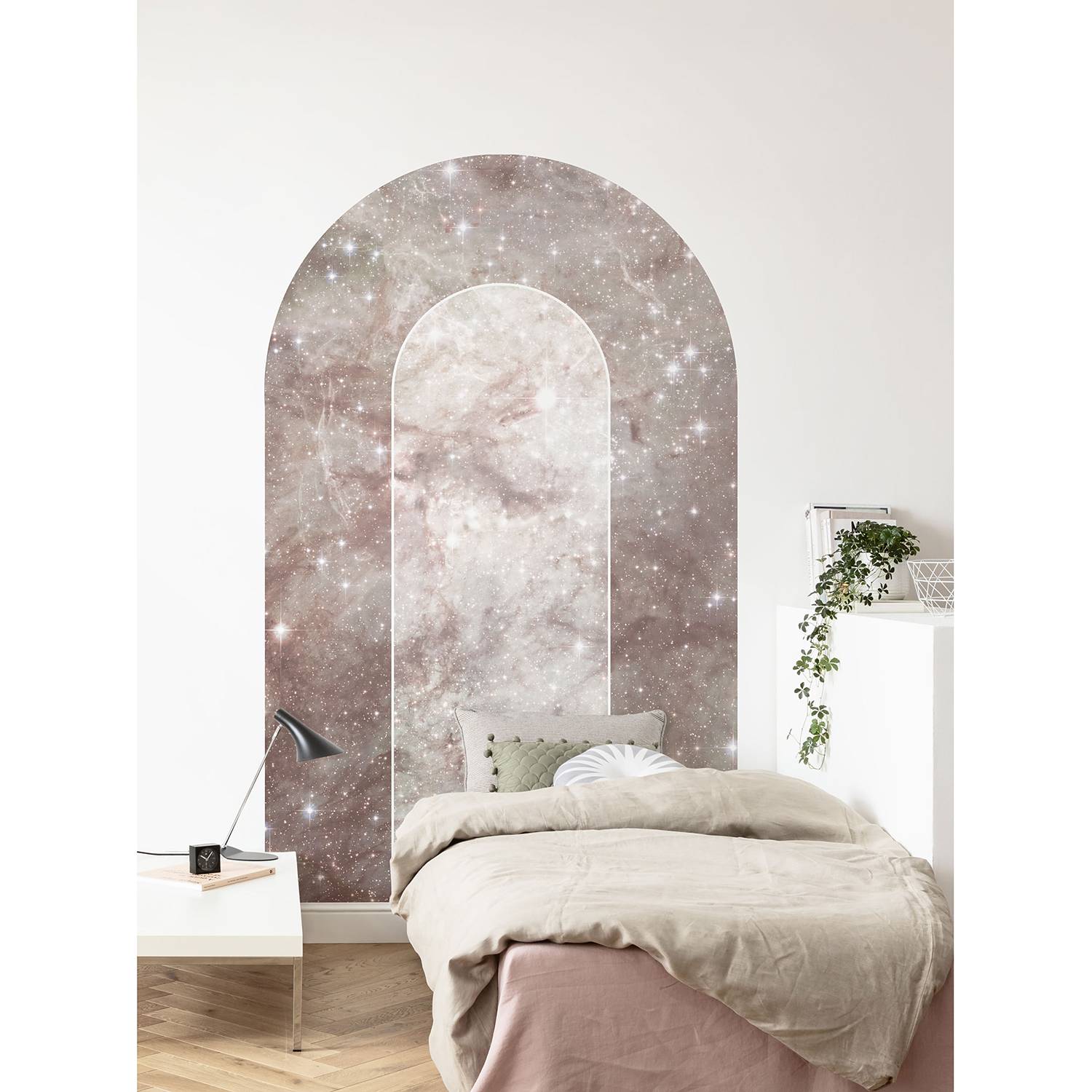 Home24 Vlies-fotobehang Mauve Diamond, Komar