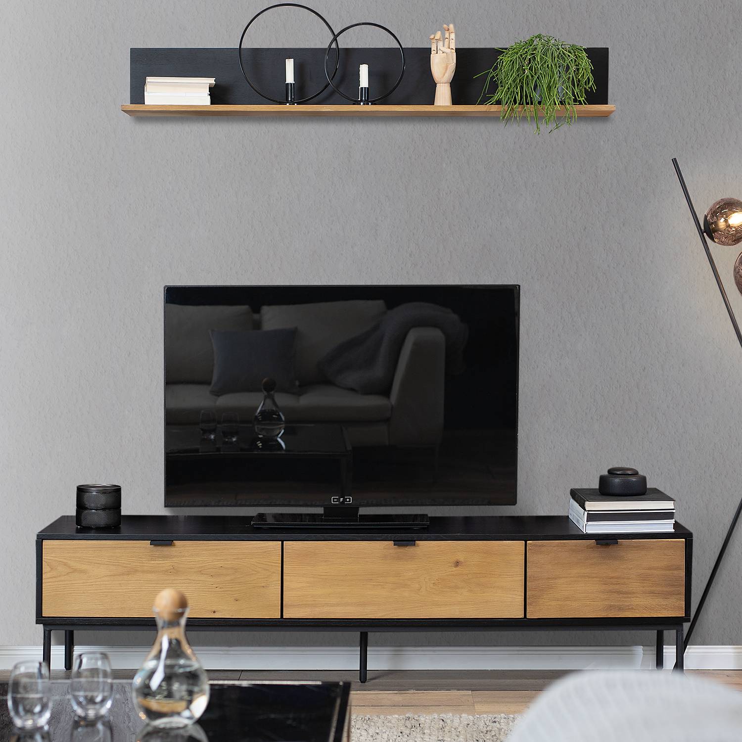 Ensemble meubles TV Xavi I (2 éléments)