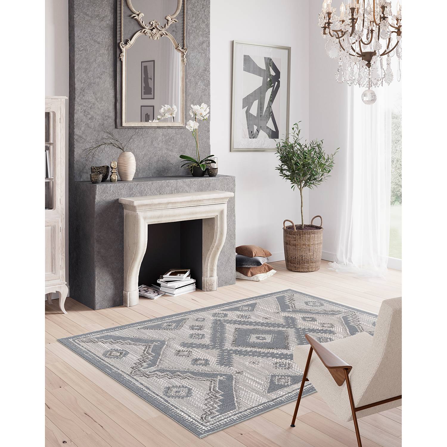 home24 In-/Outdoorteppich Staden