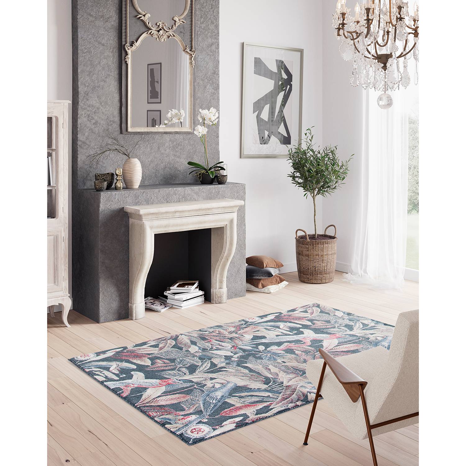 home24 Kurzflorteppich Boho