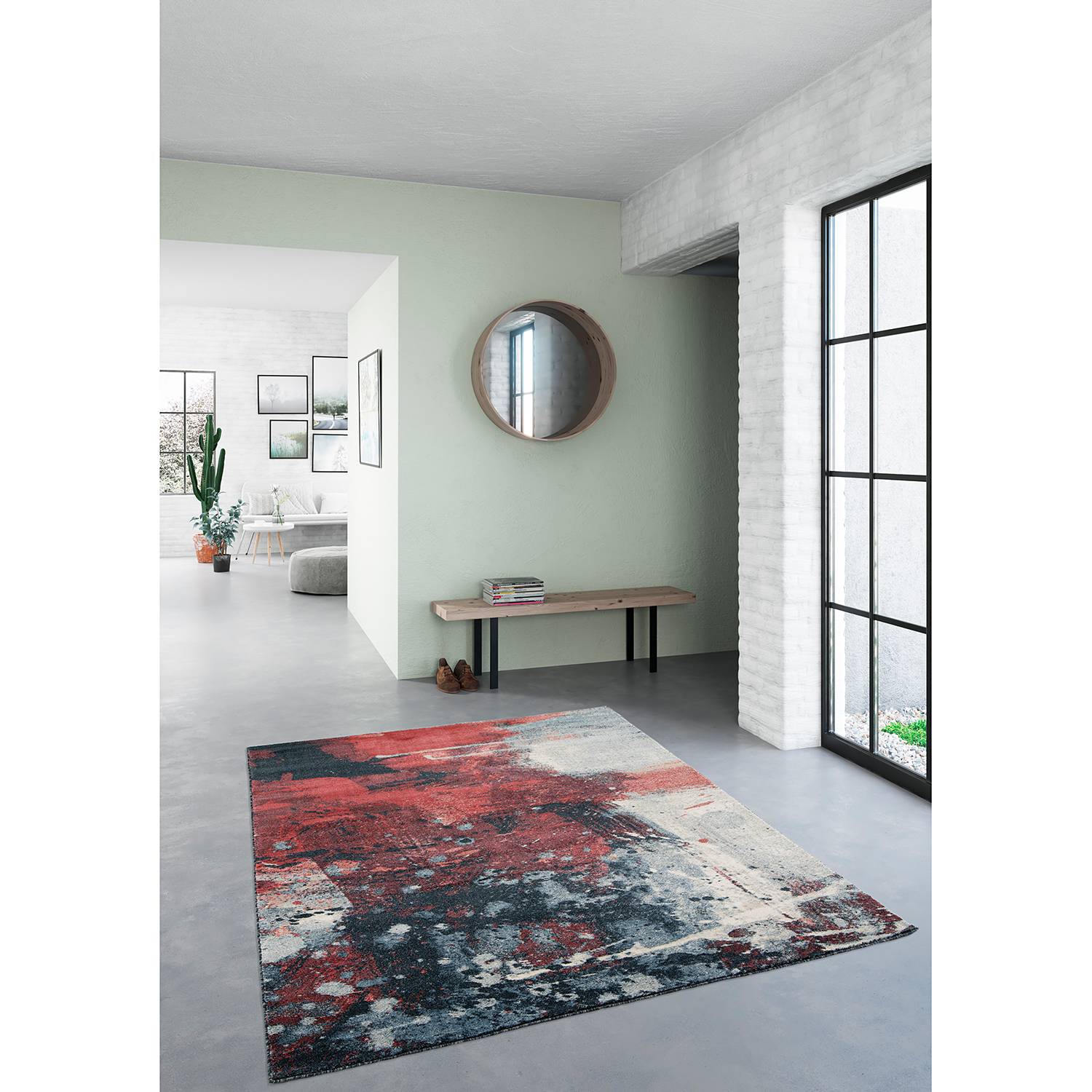 home24 Kurzflorteppich Doolin