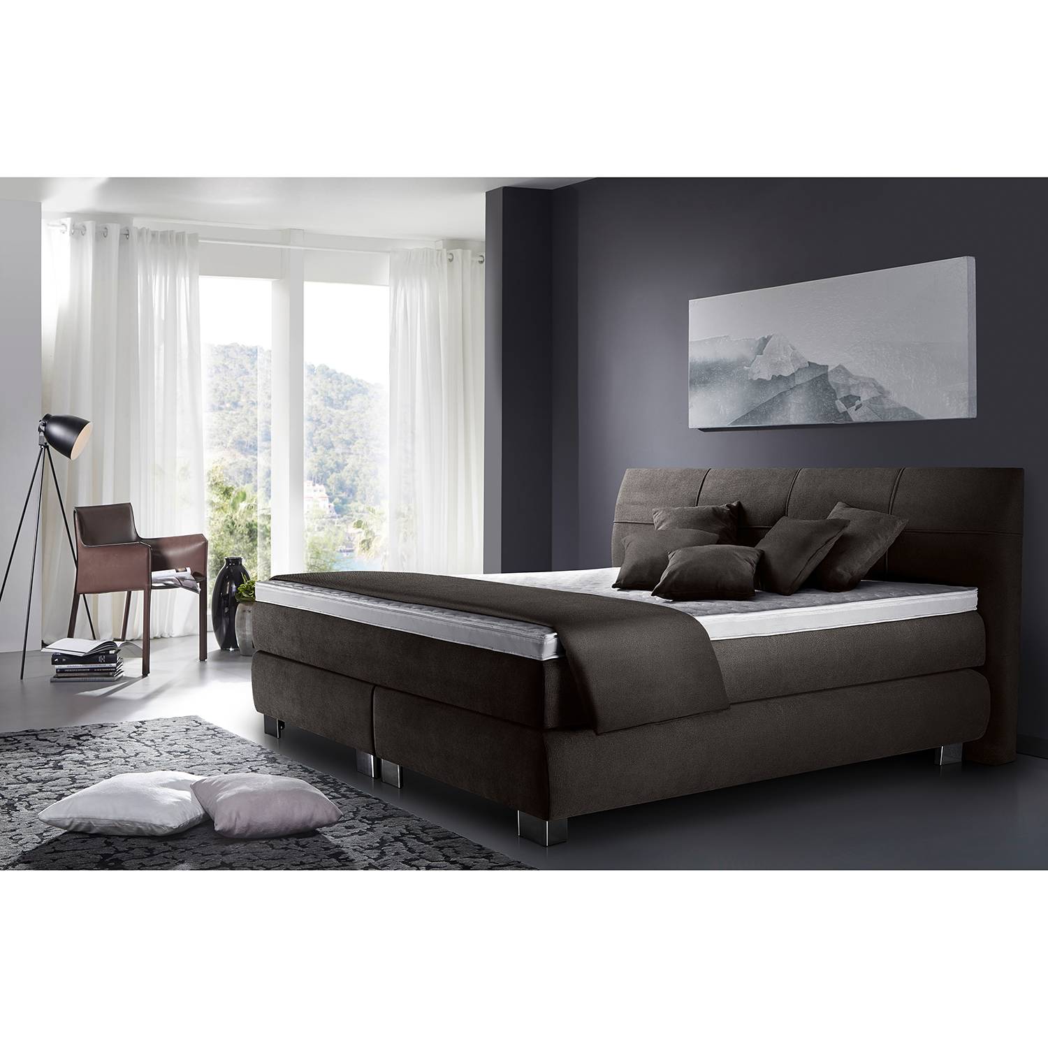 home24 Boxspringbett Fido