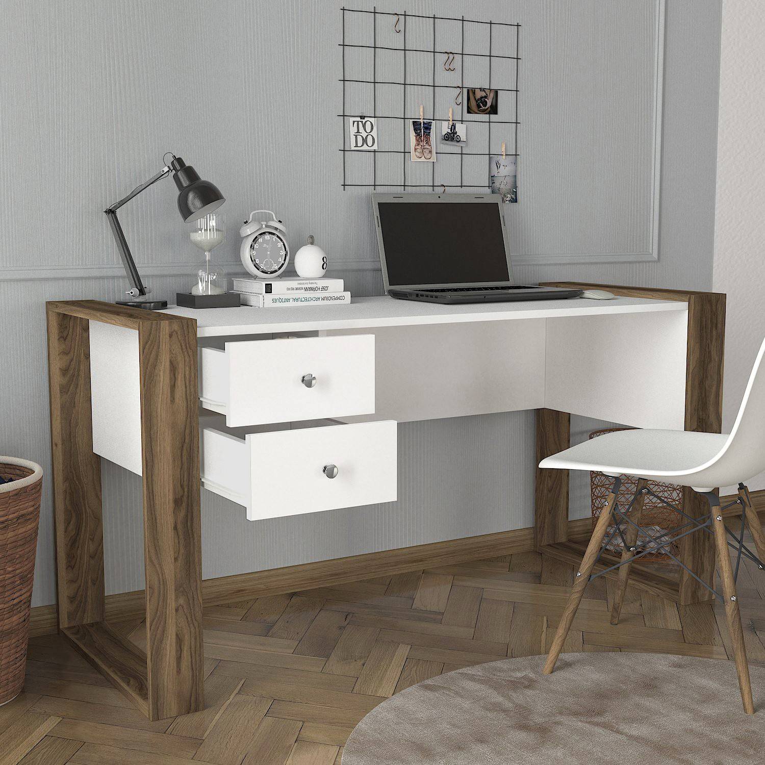 home24 Schreibtisch Bellac