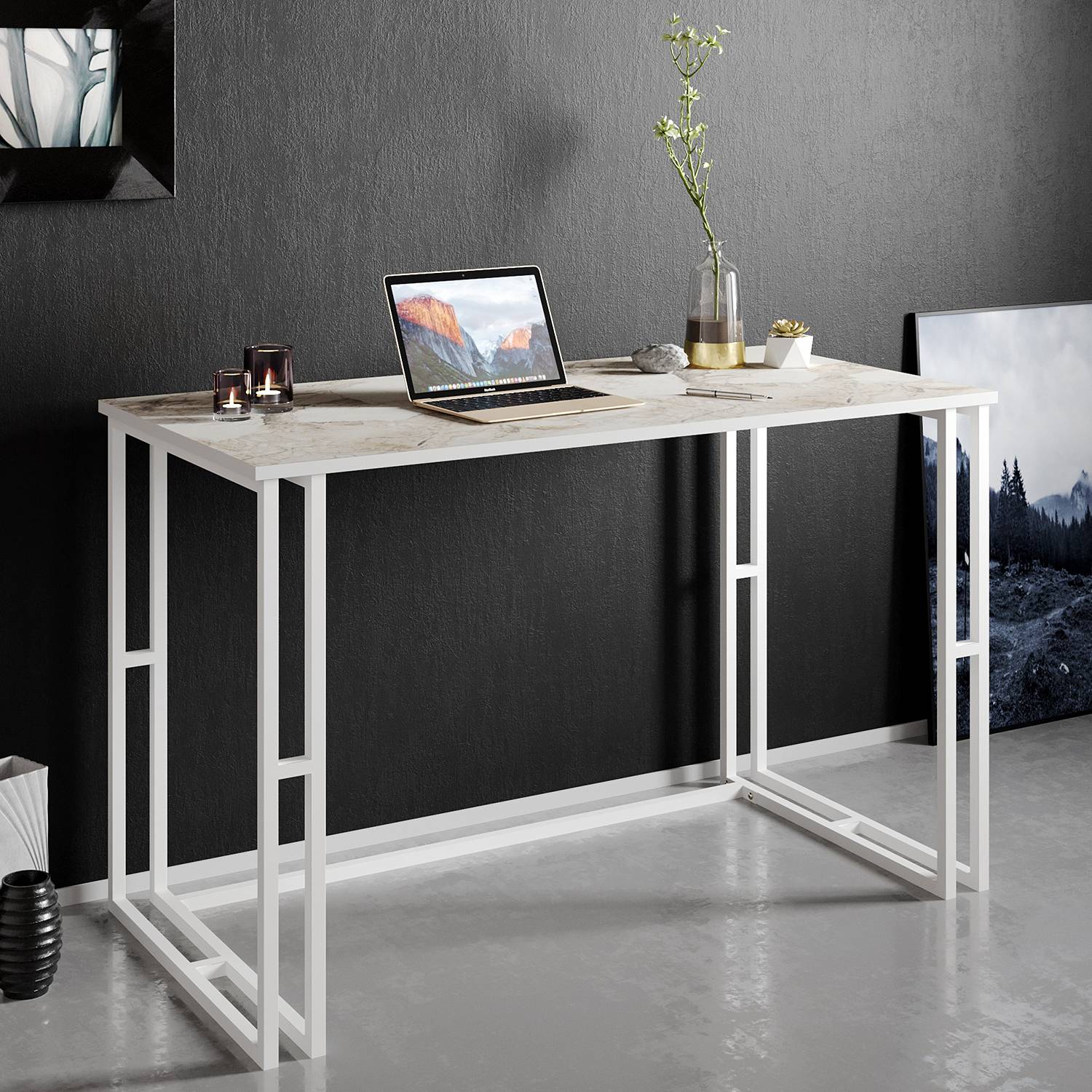 home24 Schreibtisch Andel