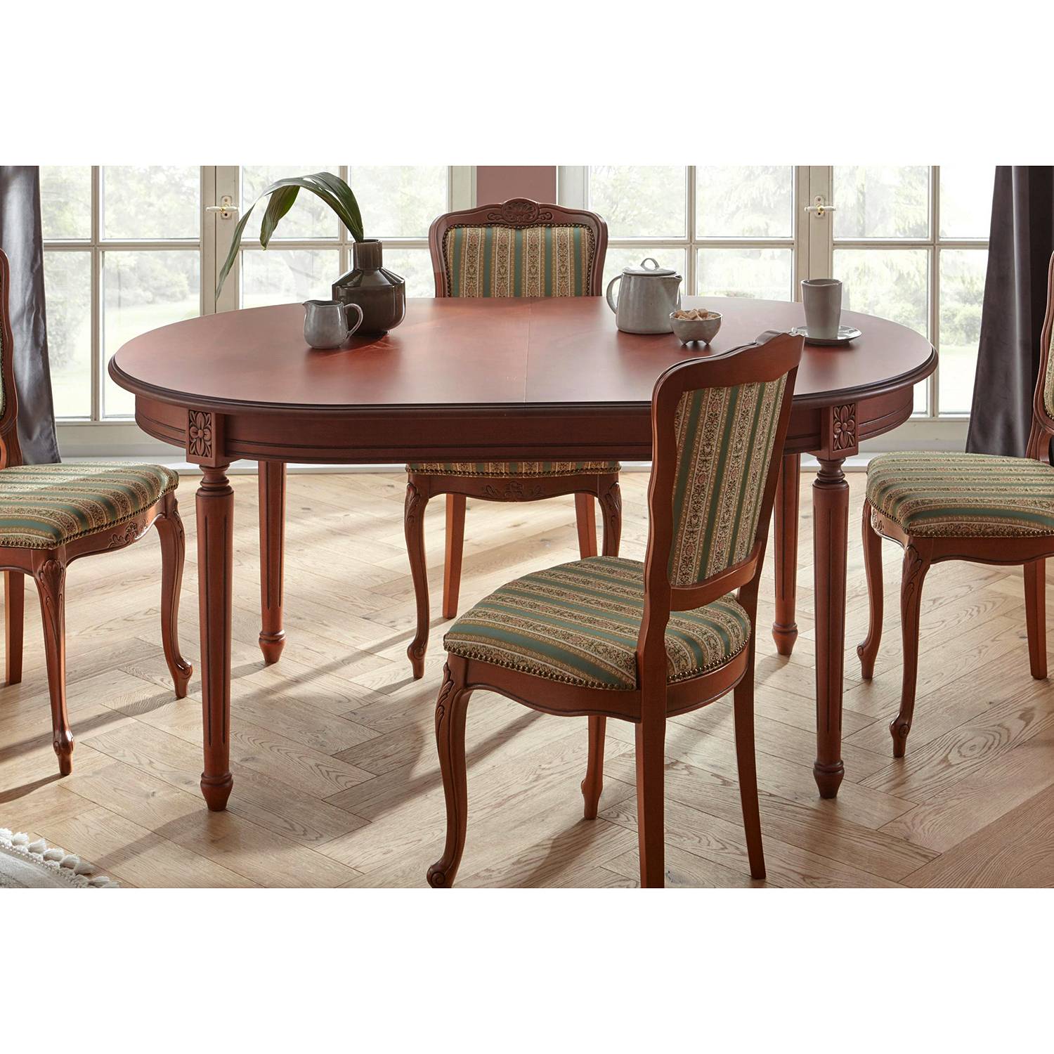 Chaises capitonnées Alessio (lot de 2)