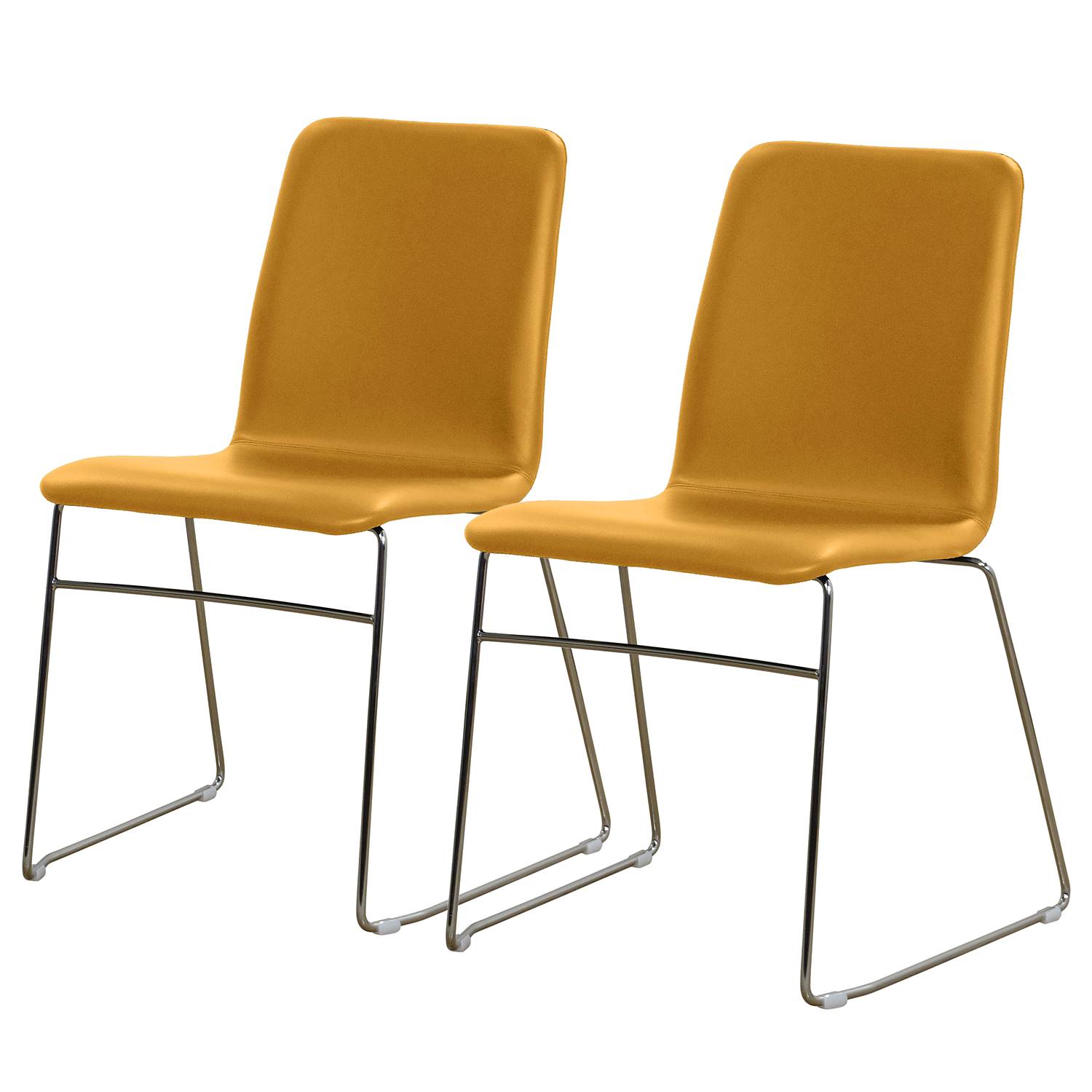 Chaises capitonnées Myko (lot de 2)