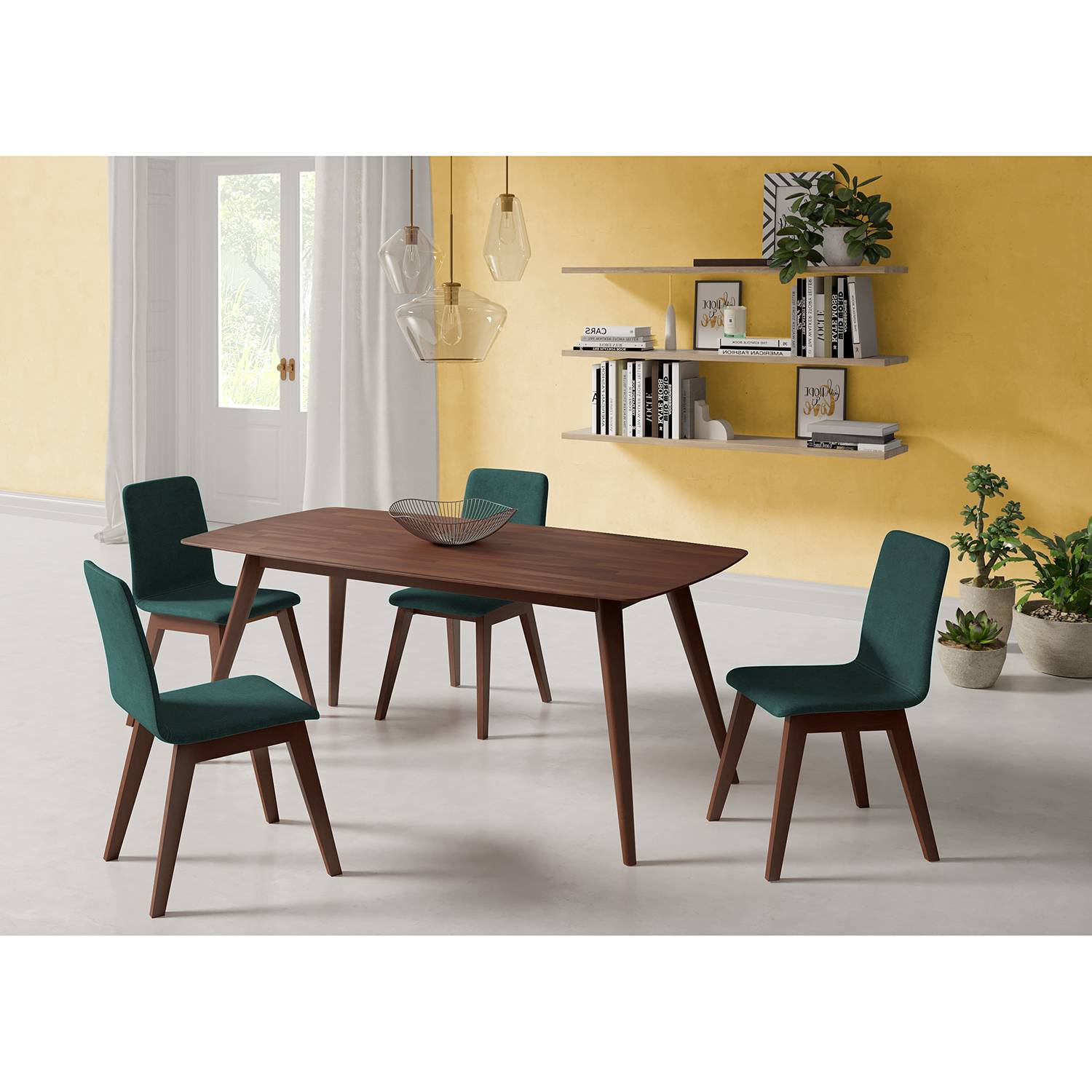 Chaises capitonnées Nami (lot de 2)
